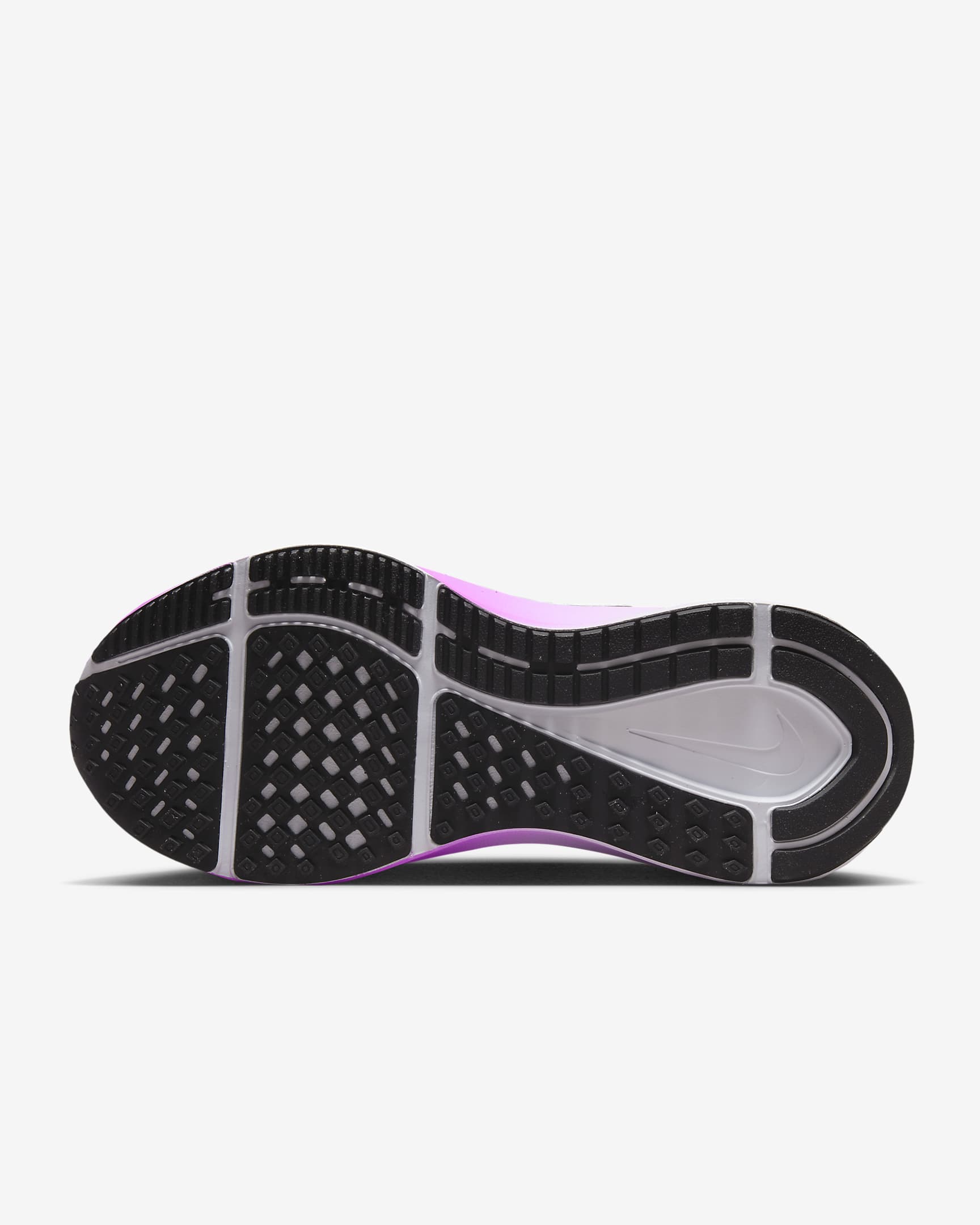 Nike Structure 25-løbesko til vej til kvinder - hvid/Pure Platinum/Fuchsia Dream/sort