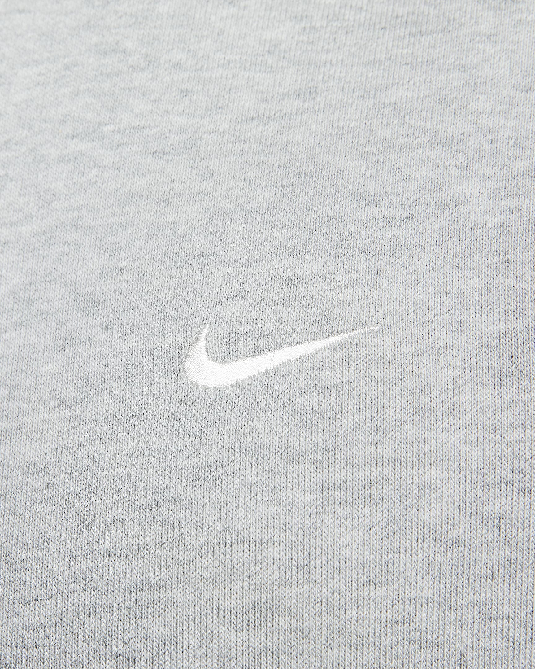 Top de básquetbol con cuello redondo Dri-FIT para hombre Nike Standard Issue - Gris oscuro jaspeado/Marfil pálido