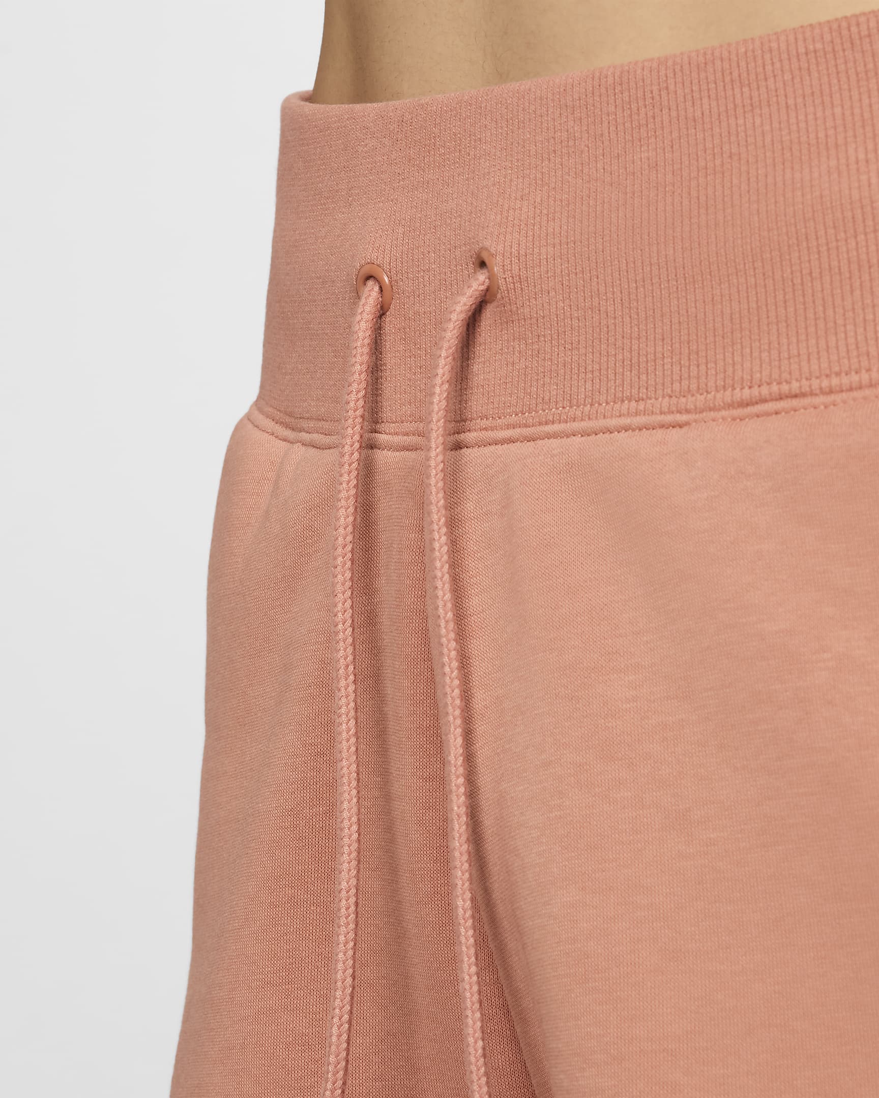 Nike Sportswear Phoenix Fleece Women's Loose High-Waisted 5cm (approx.) Logo Shorts - Terra Blush/Burnt Sunrise/Sesame