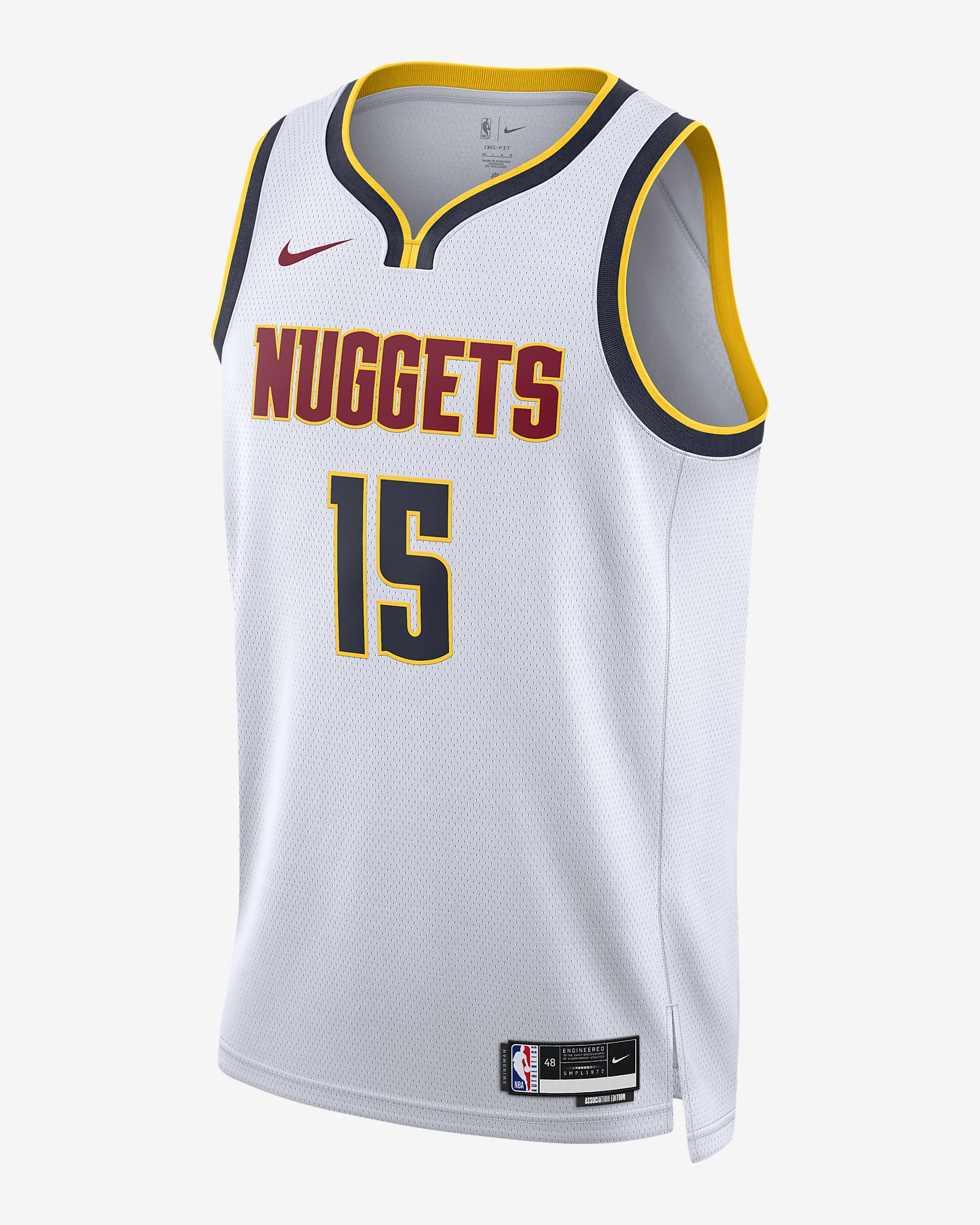 Denver Nuggets Association Edition 2022/23 Nike Dri-FIT NBA Swingman ...