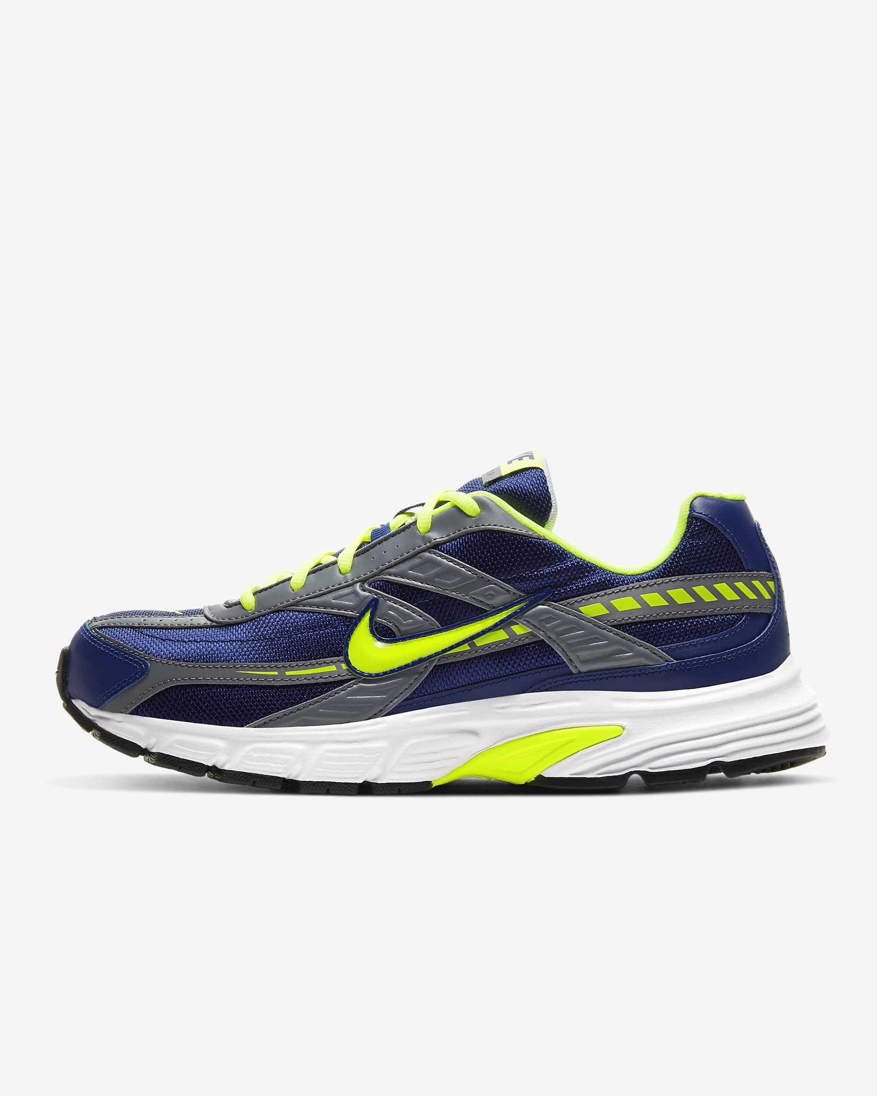 Nike Initiator 男款跑鞋 - Deep Royal Blue/Cool Grey/黑色/Volt