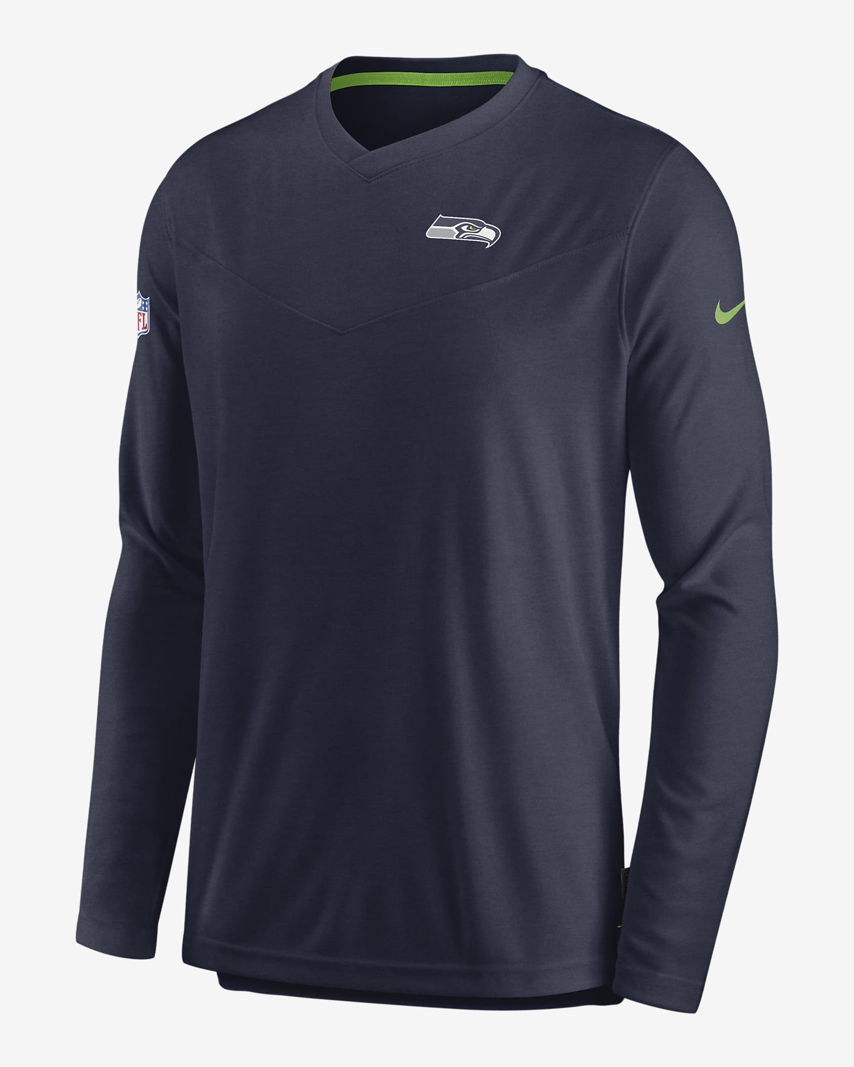 Nike DriFIT Lockup Coach UV (NFL Seattle Seahawks) Men's LongSleeve