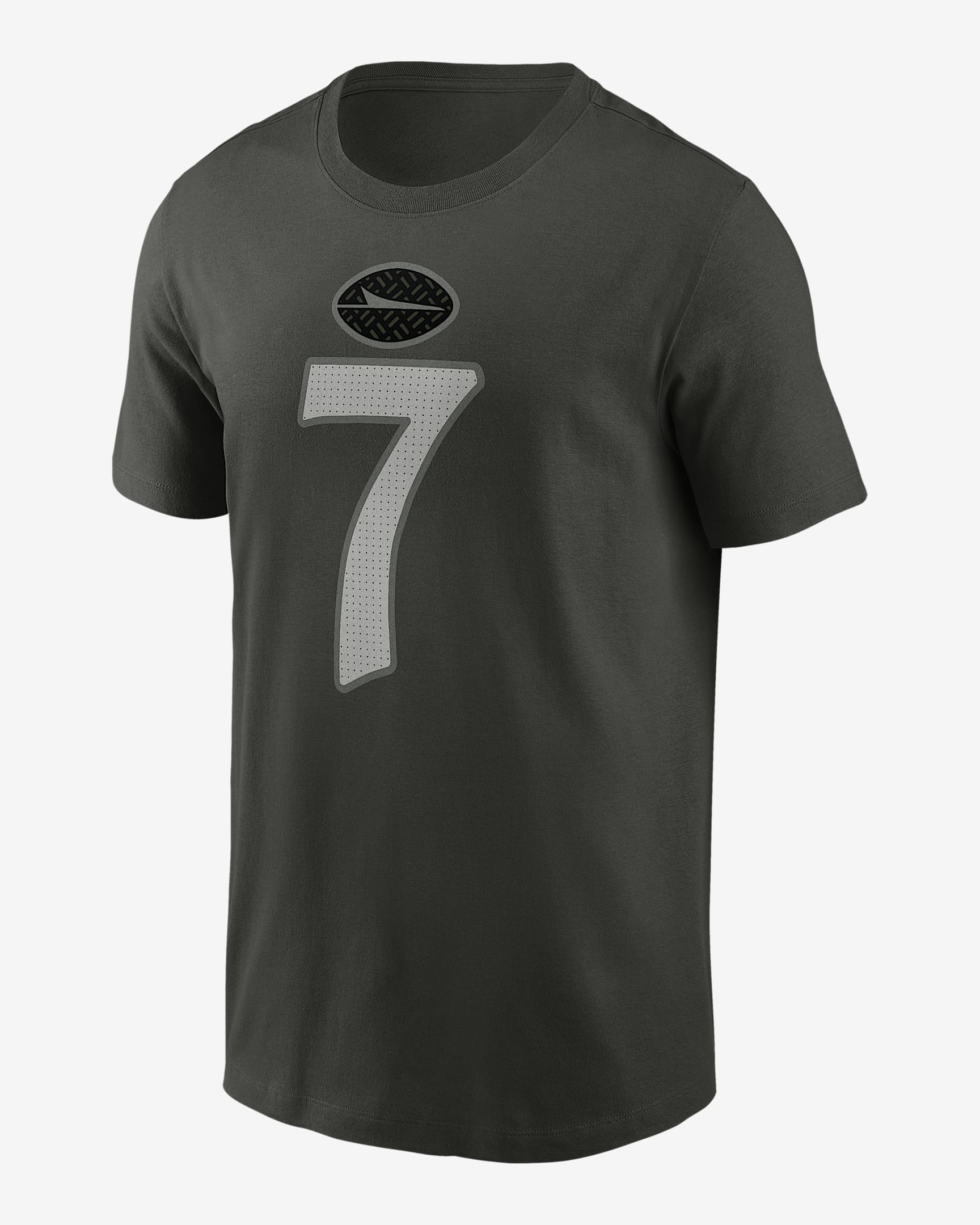 Justin Fields New York Jets Rivalries Collection Men's Nike NFL T-Shirt - Green