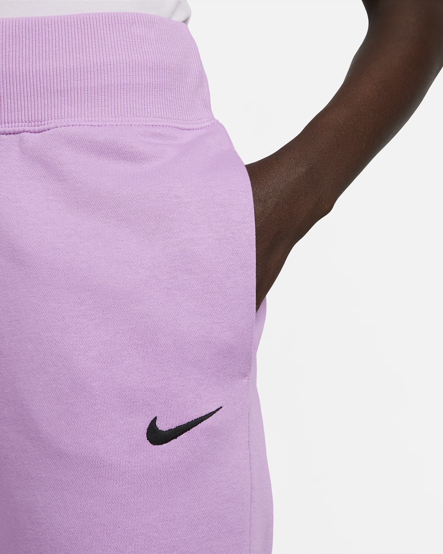 Pantalon de jogging taille haute en tissu Fleece Nike Sportswear