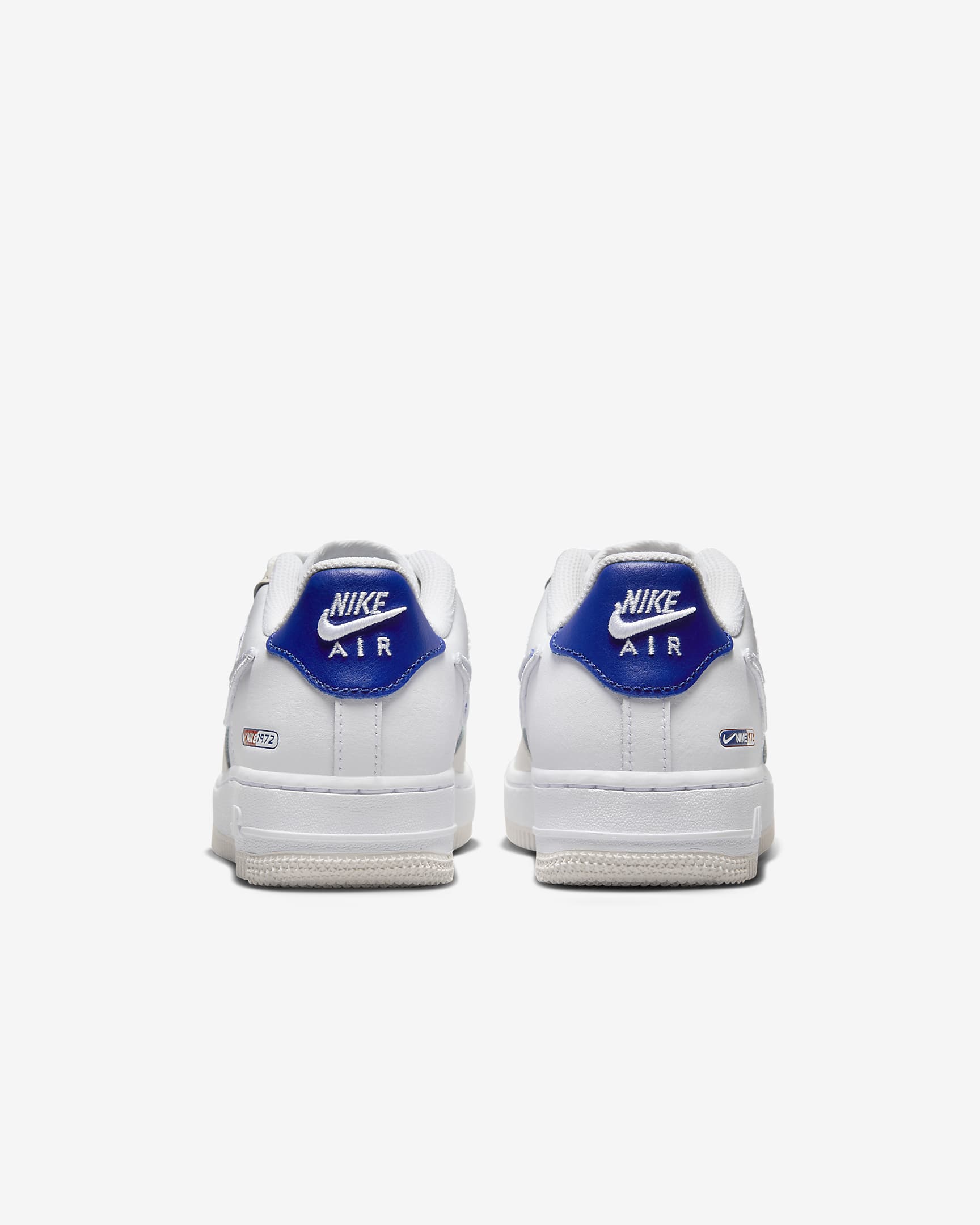 Nike Air Force 1 LV8 Older Kids' Shoes - White/Gym Red/White/Deep Royal Blue