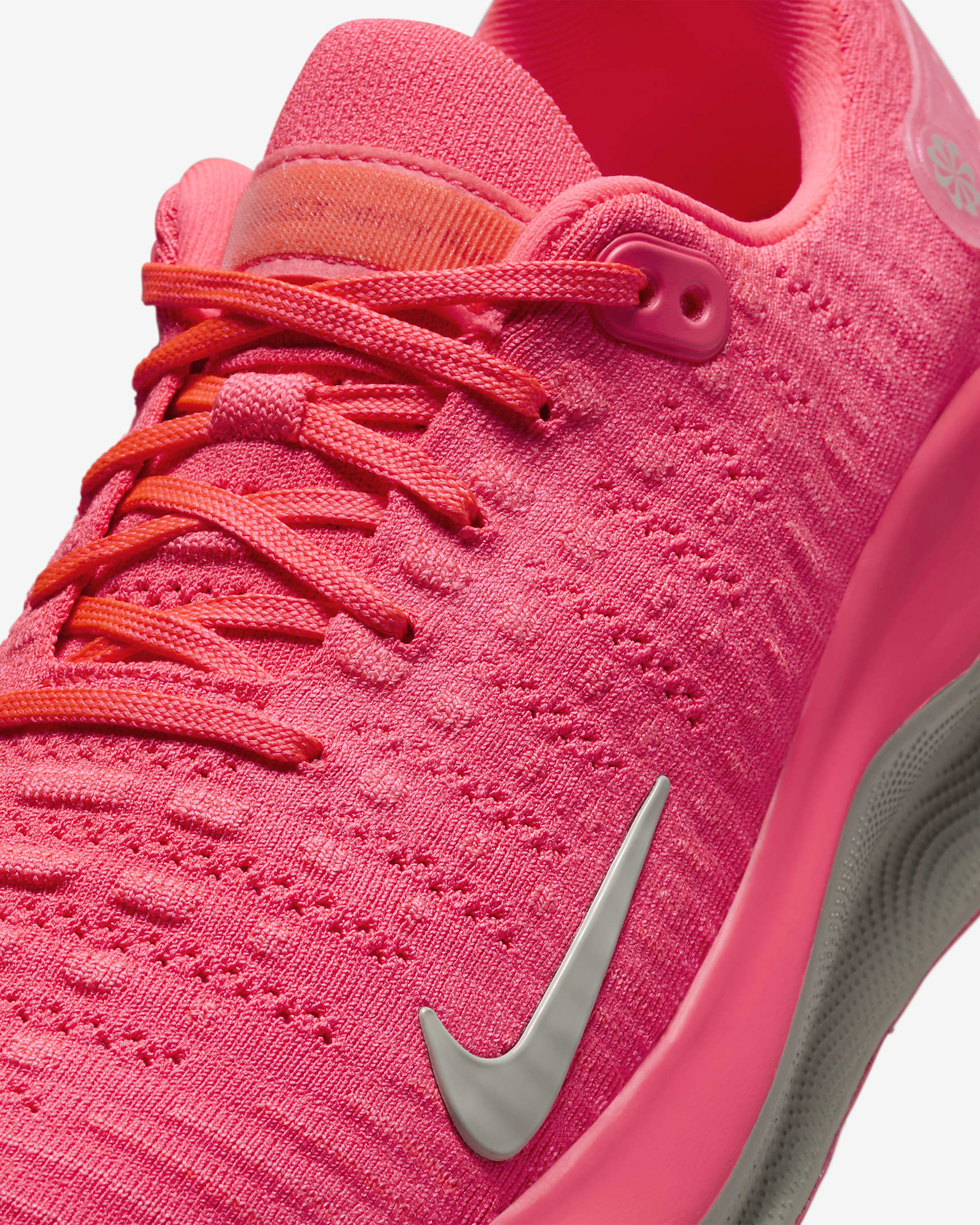 Tenis de correr en pavimento para mujer Nike InfinityRN 4 - Ponche cálido/Negro/Rosa margarita/Mena de hierro claro