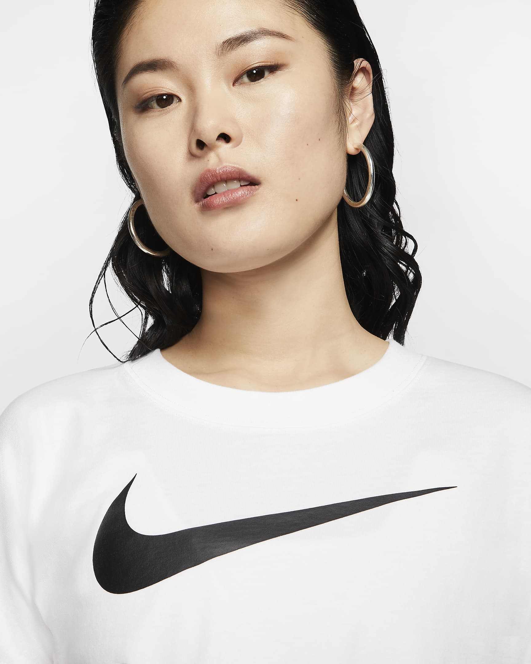 Nike Sportswear Swoosh Women's Short-Sleeve Top. Nike JP
