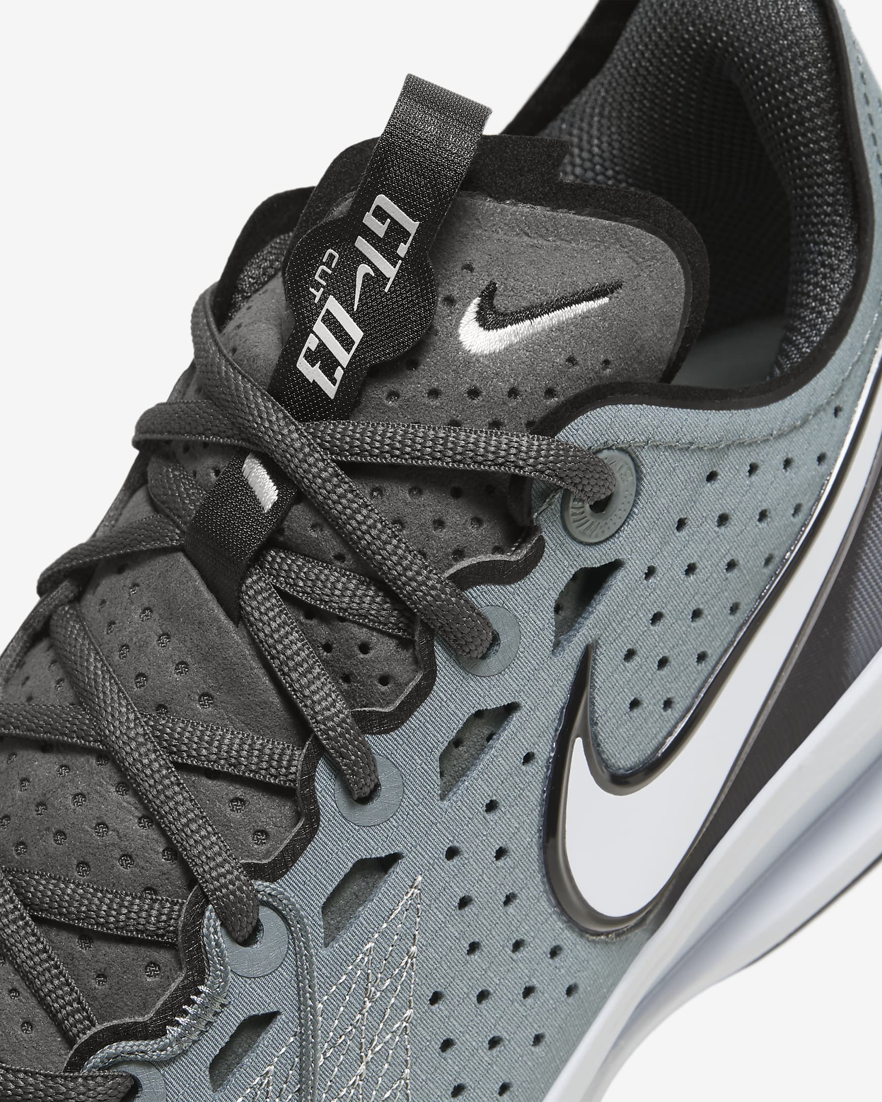 Nike G.T. Cut 3 EP Basketball Shoes - Cool Grey/Football Grey/Sail/Black