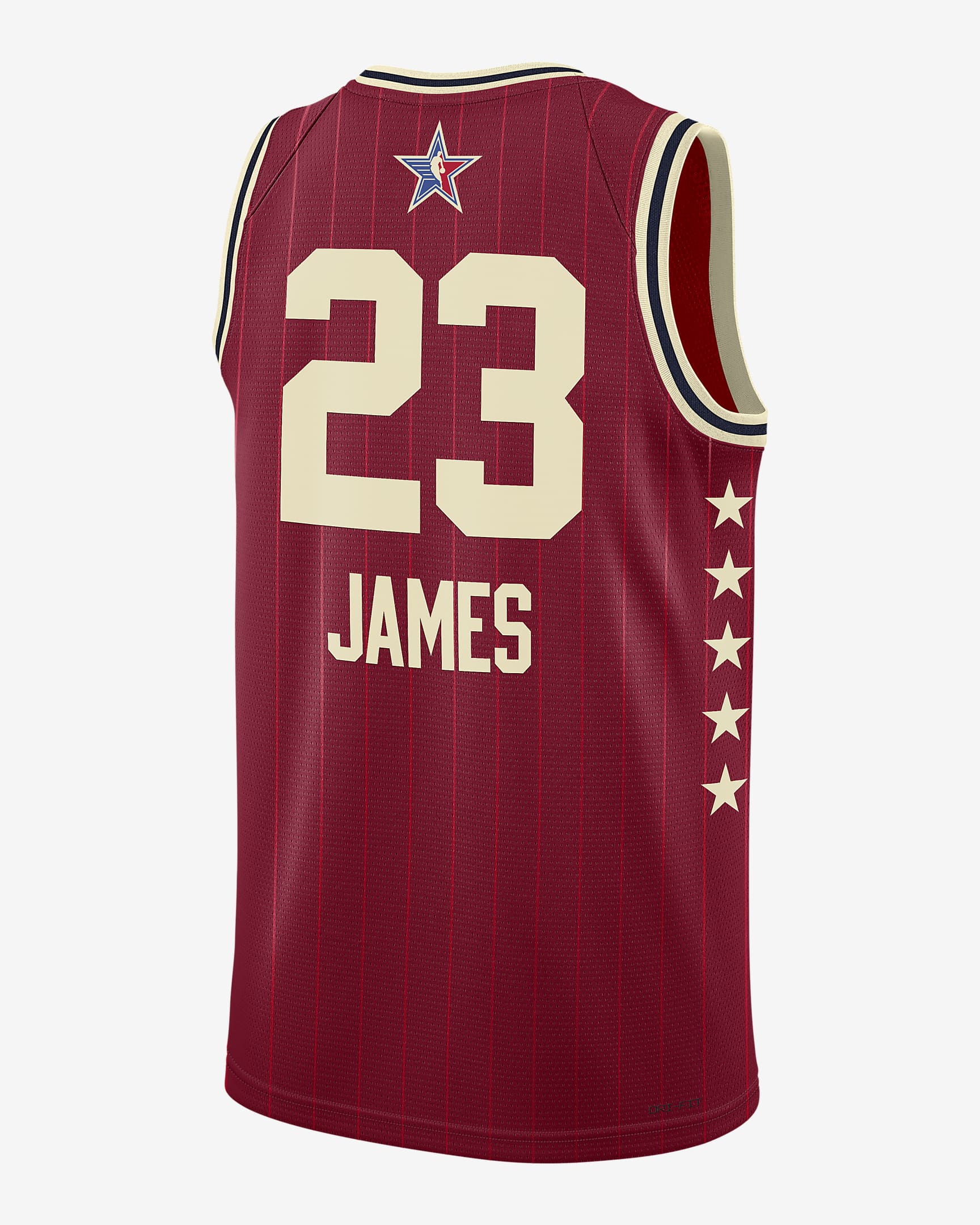 LeBron James 2024 AllStar Weekend Jordan DriFIT NBA Swingman Jersey