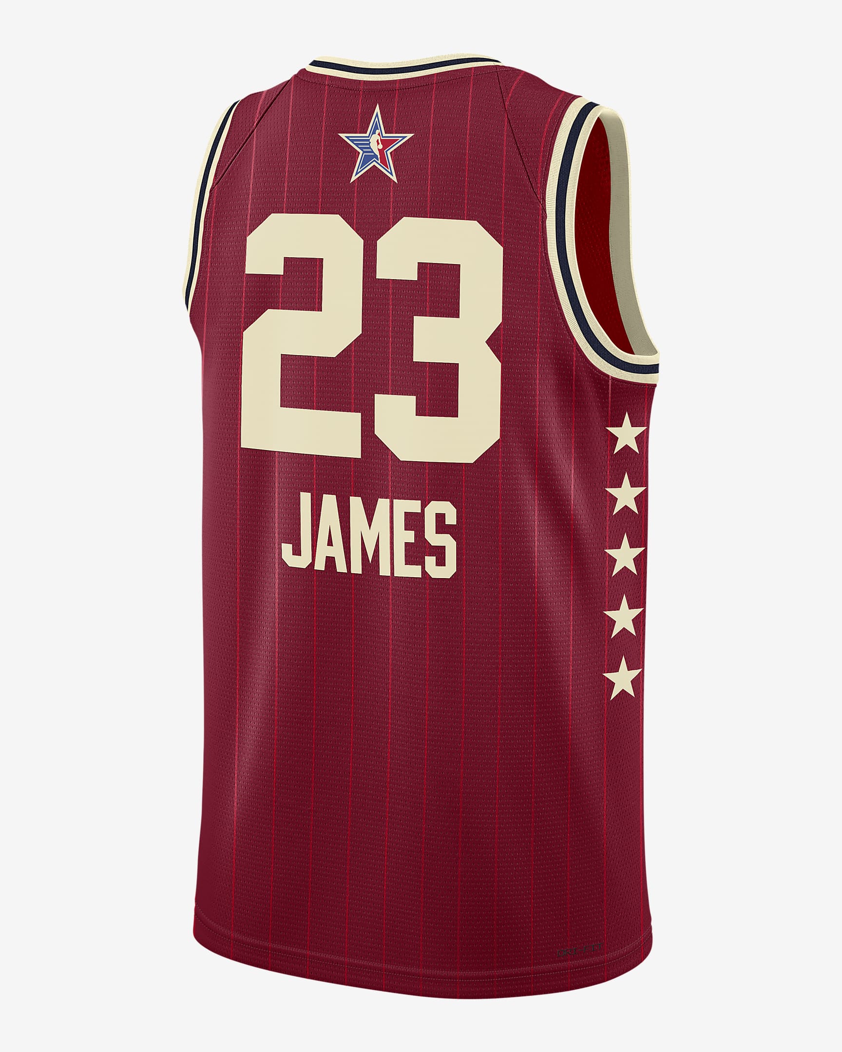 LeBron James 2025 AllStar Weekend Jordan DriFIT NBA Swingman Jersey