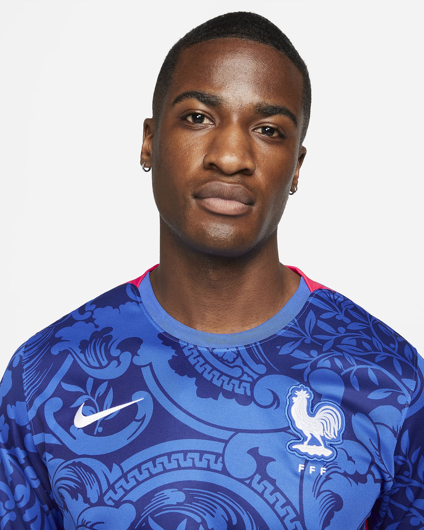 FFF 2022 Stadium Home Men s Nike Dri FIT Football Shirt Nike FI