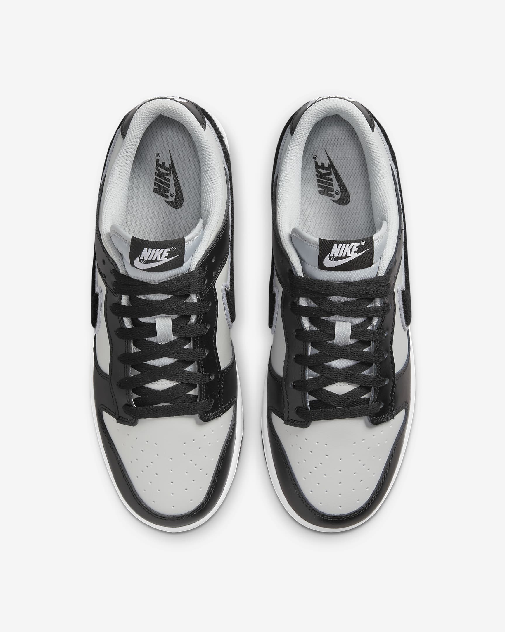 รองเท้าผู้ชาย Nike Dunk Low Retro - Grey Fog/Wolf Grey/Iron Grey/ดำ
