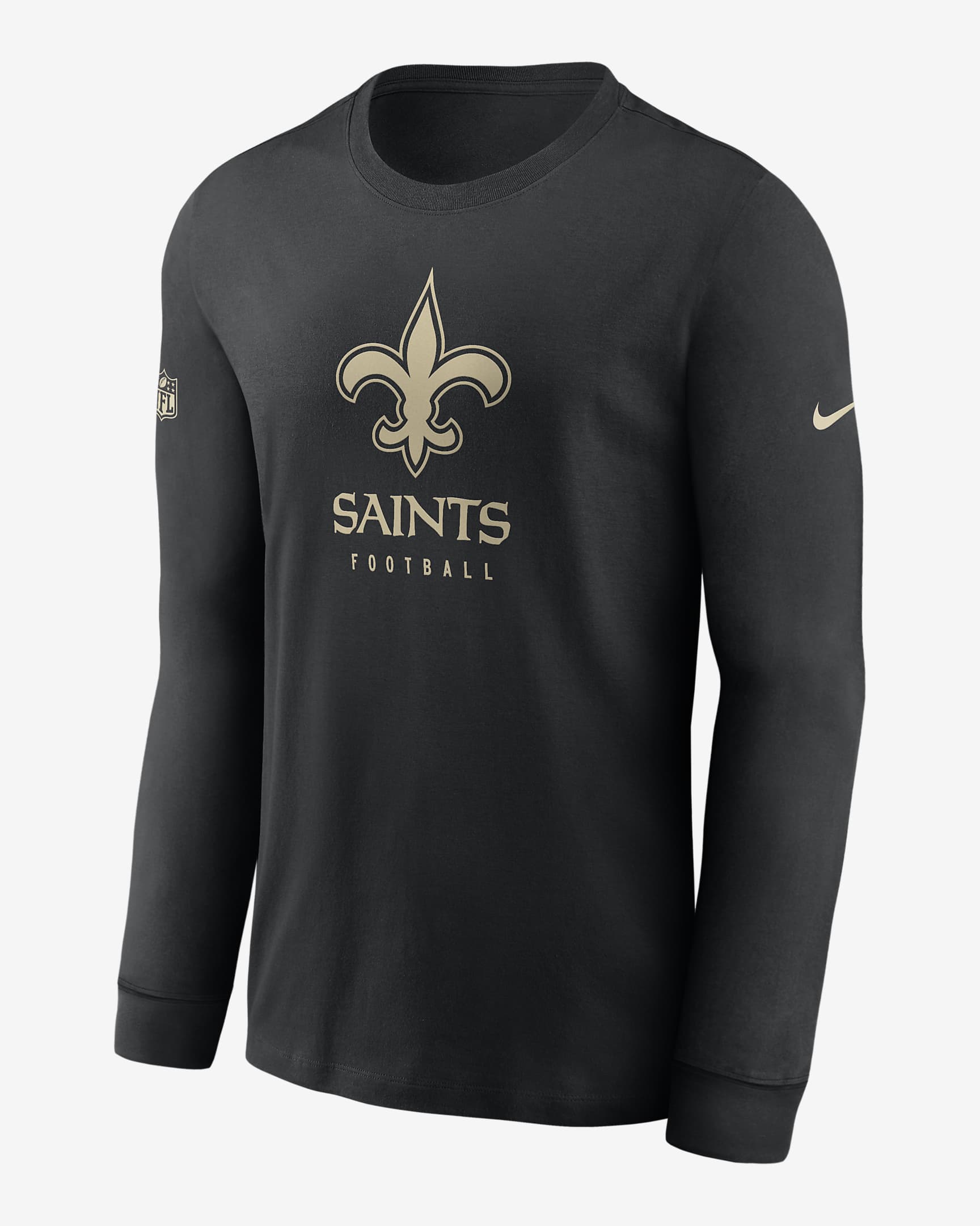 Nike Dri-FIT Sideline Team (NFL New Orleans Saints) Men's Long-Sleeve T ...