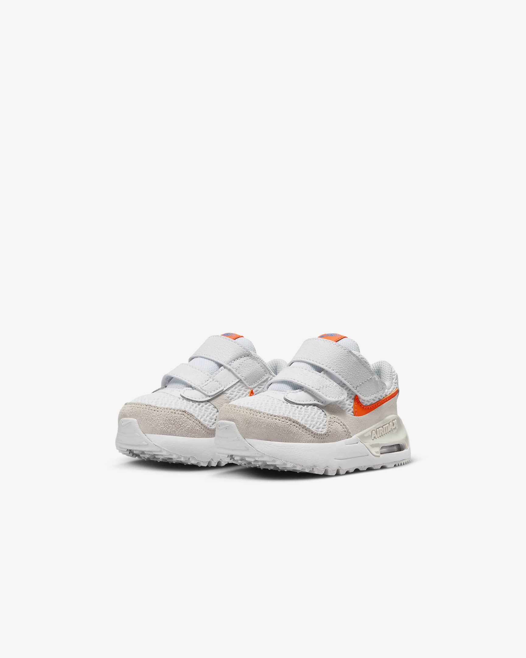 Nike Air Max SYSTM Baby/Toddler Shoes - White/Phantom/Photon Dust/Total Orange