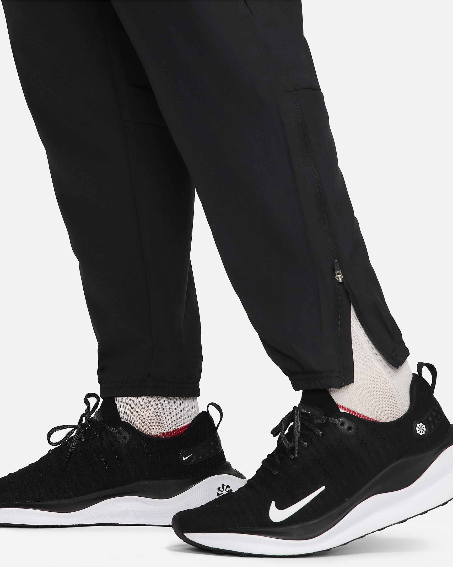 Nike Challenger Men's Dri-FIT Woven Running Trousers - Black/Black