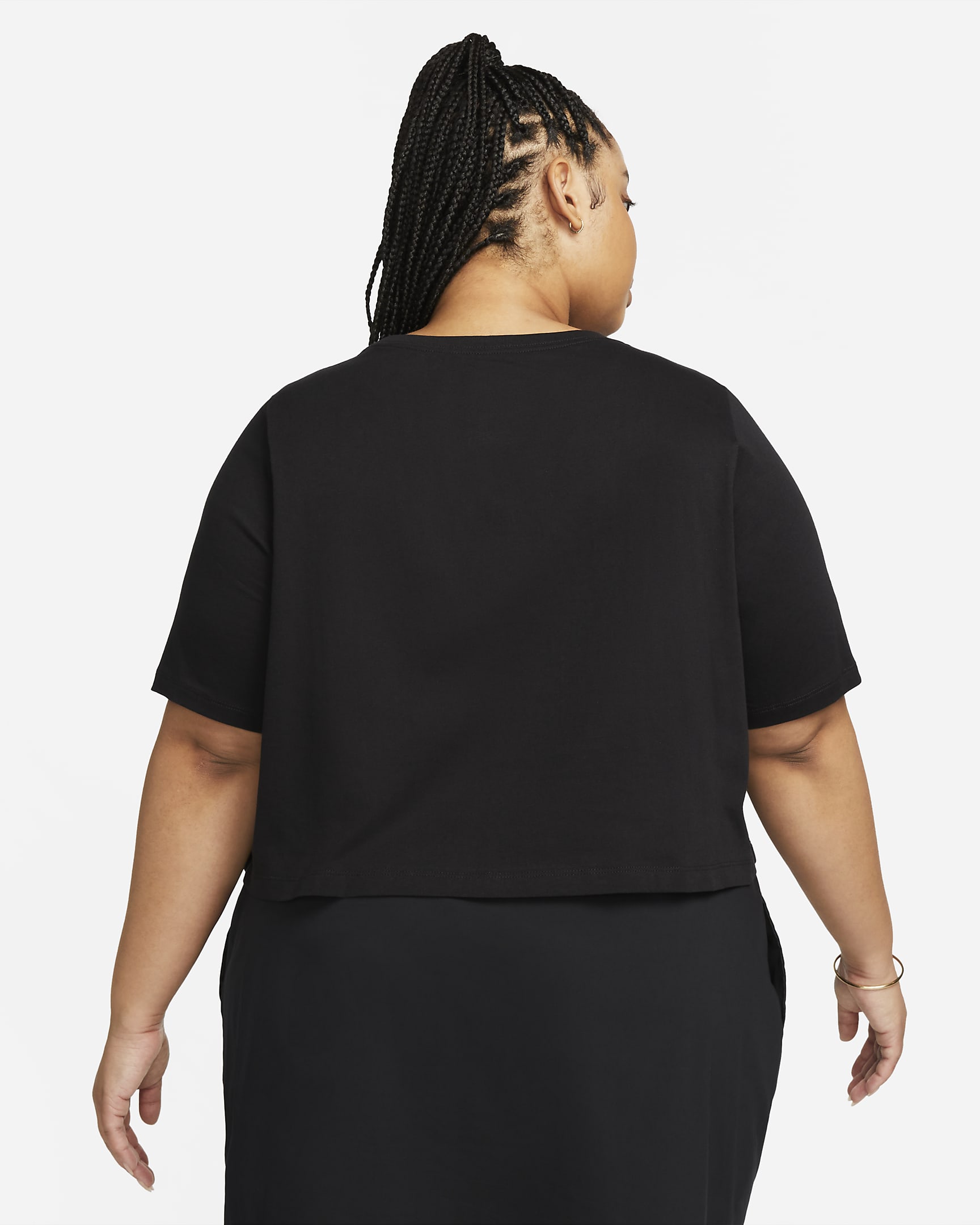 Nike Sportswear Essential Women's Cropped Logo T-Shirt. Nike.com