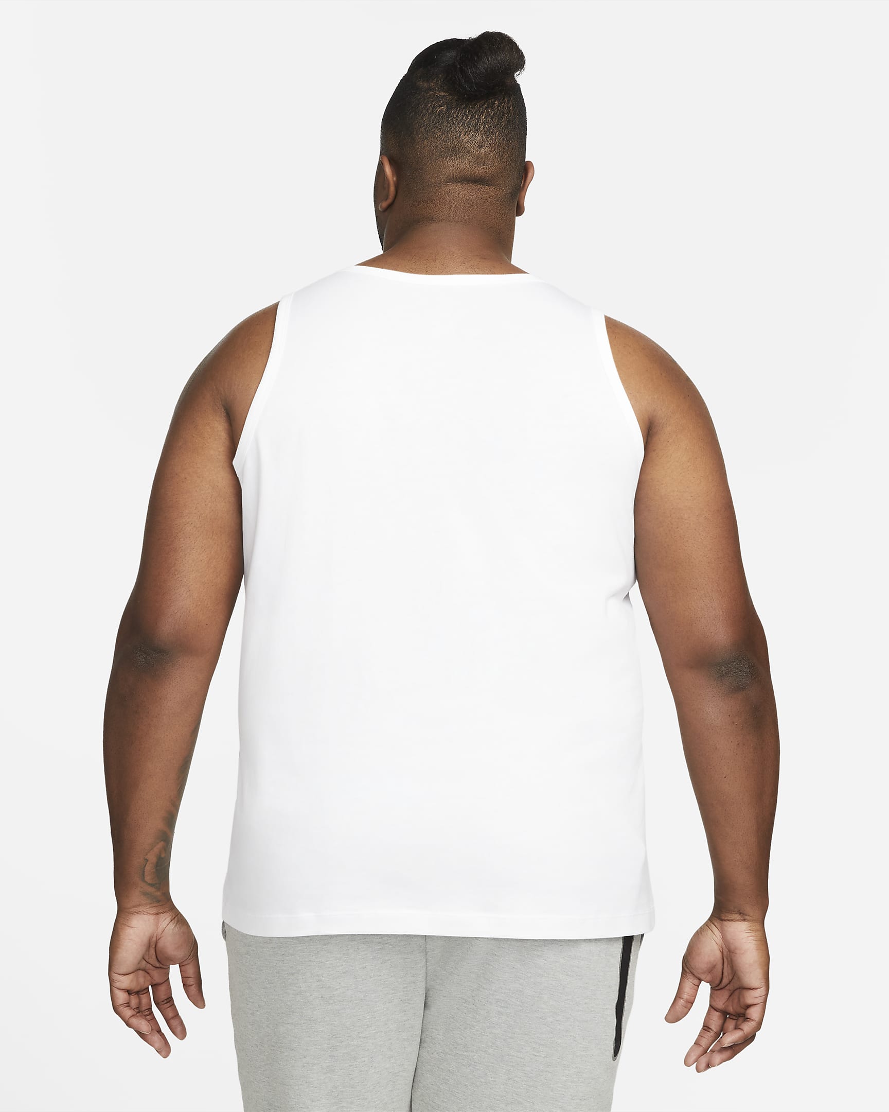 Nike Sportswear Men's Tank - White/Black