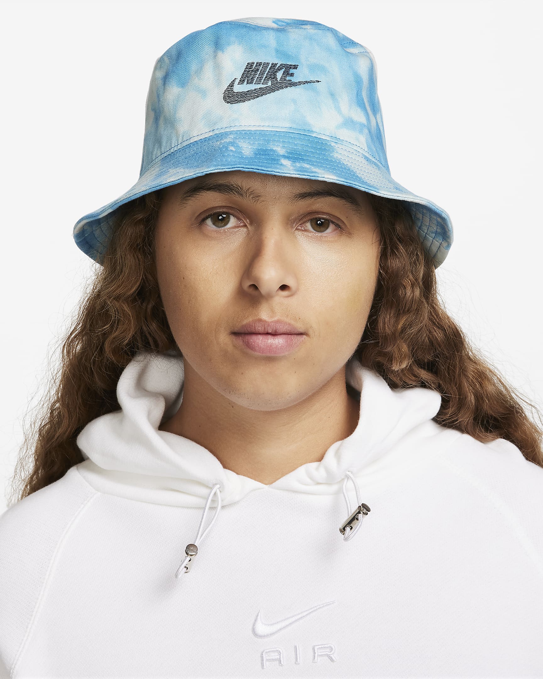 Nike Apex Bucket Hat - Photo Blue/Light Silver/Aquarius Blue/Black