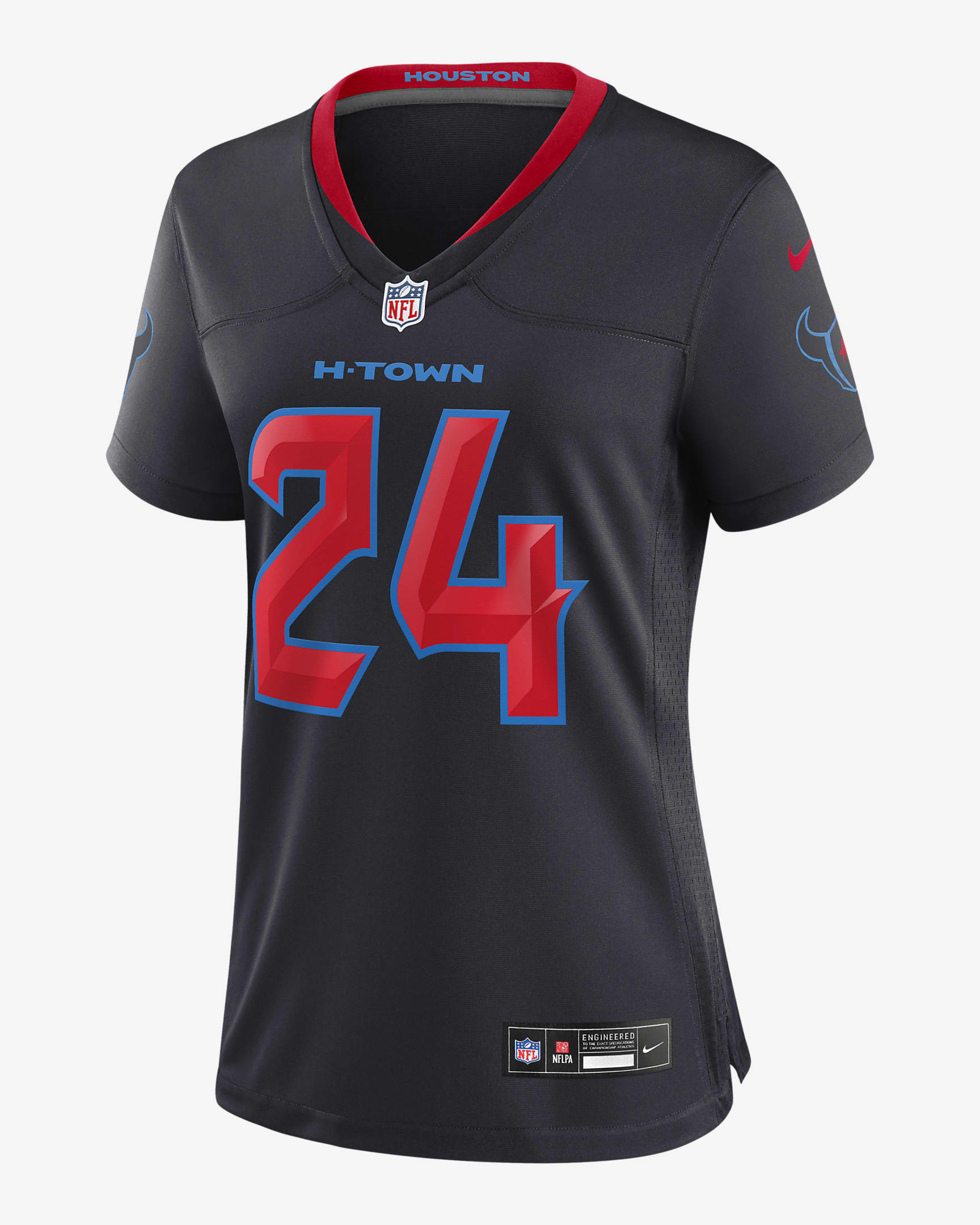 Derek Stingley Jr. Houston Texans Women's Nike NFL Game Football Jersey - Navy