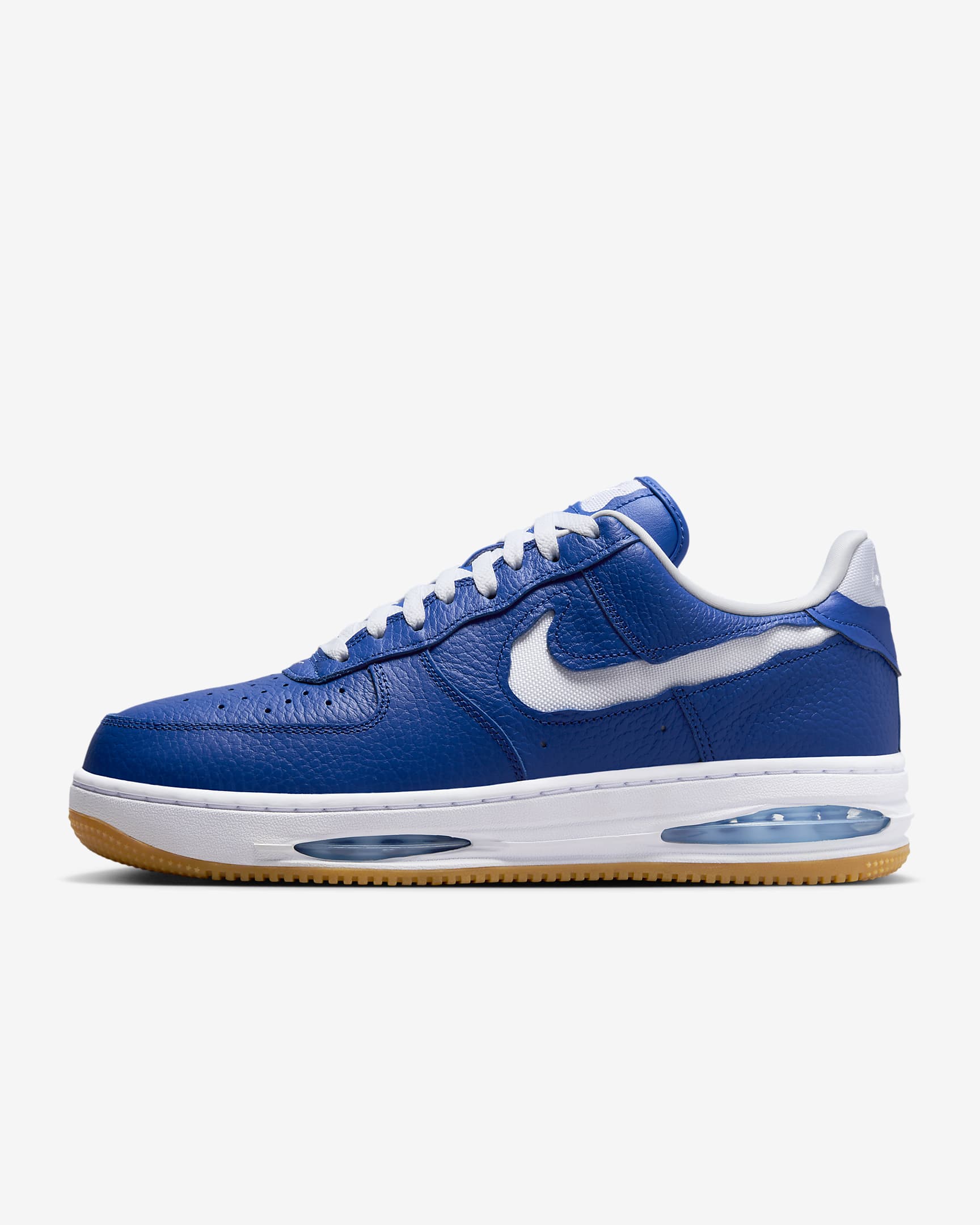 Nike Air Force 1 Low EVO herenschoenen - Team Royal/Aquarius Blue/Gum Yellow/Wit