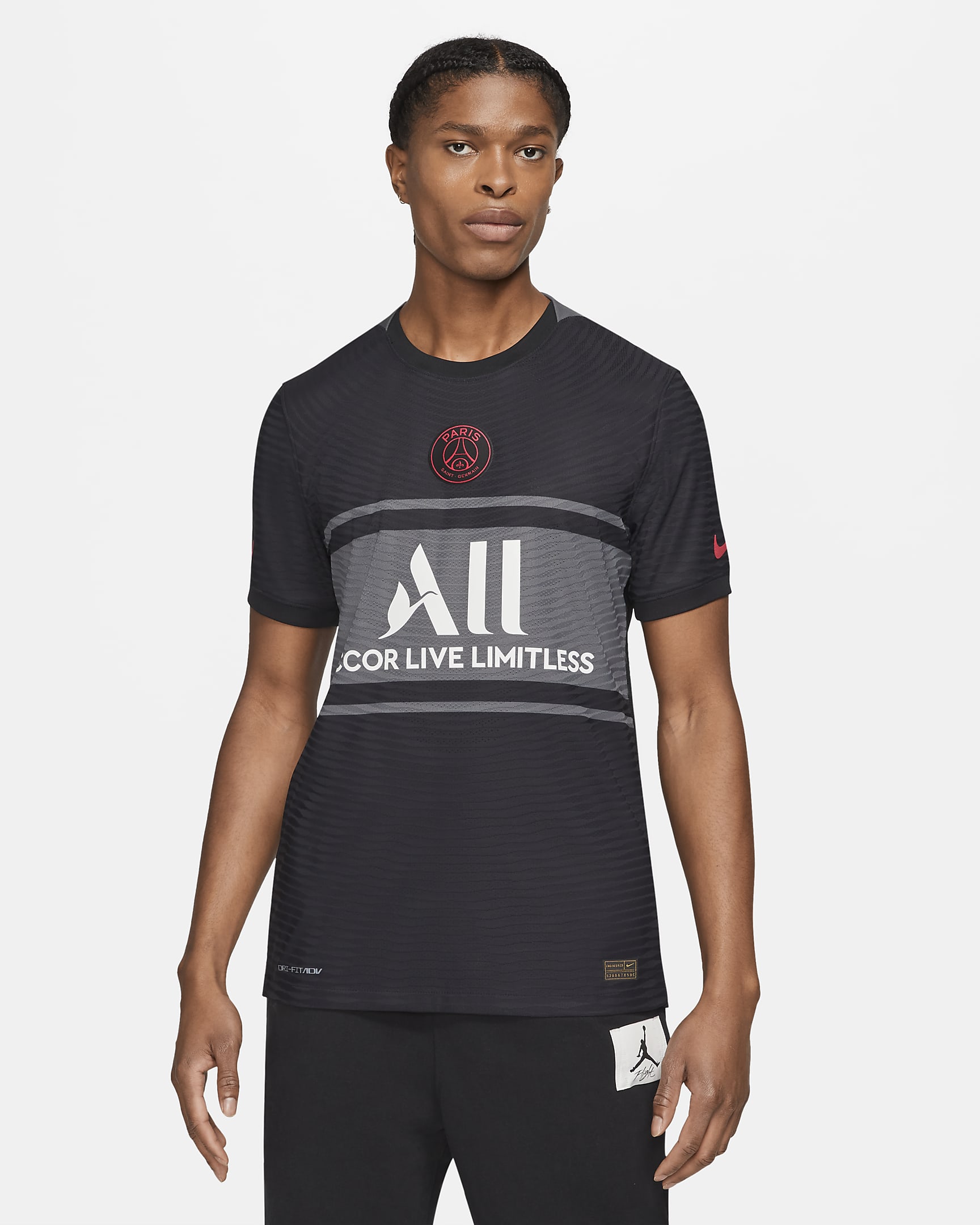 Paris Saint-Germain 2021/22 Match Third Men's Nike Dri-FIT ADV Football ...