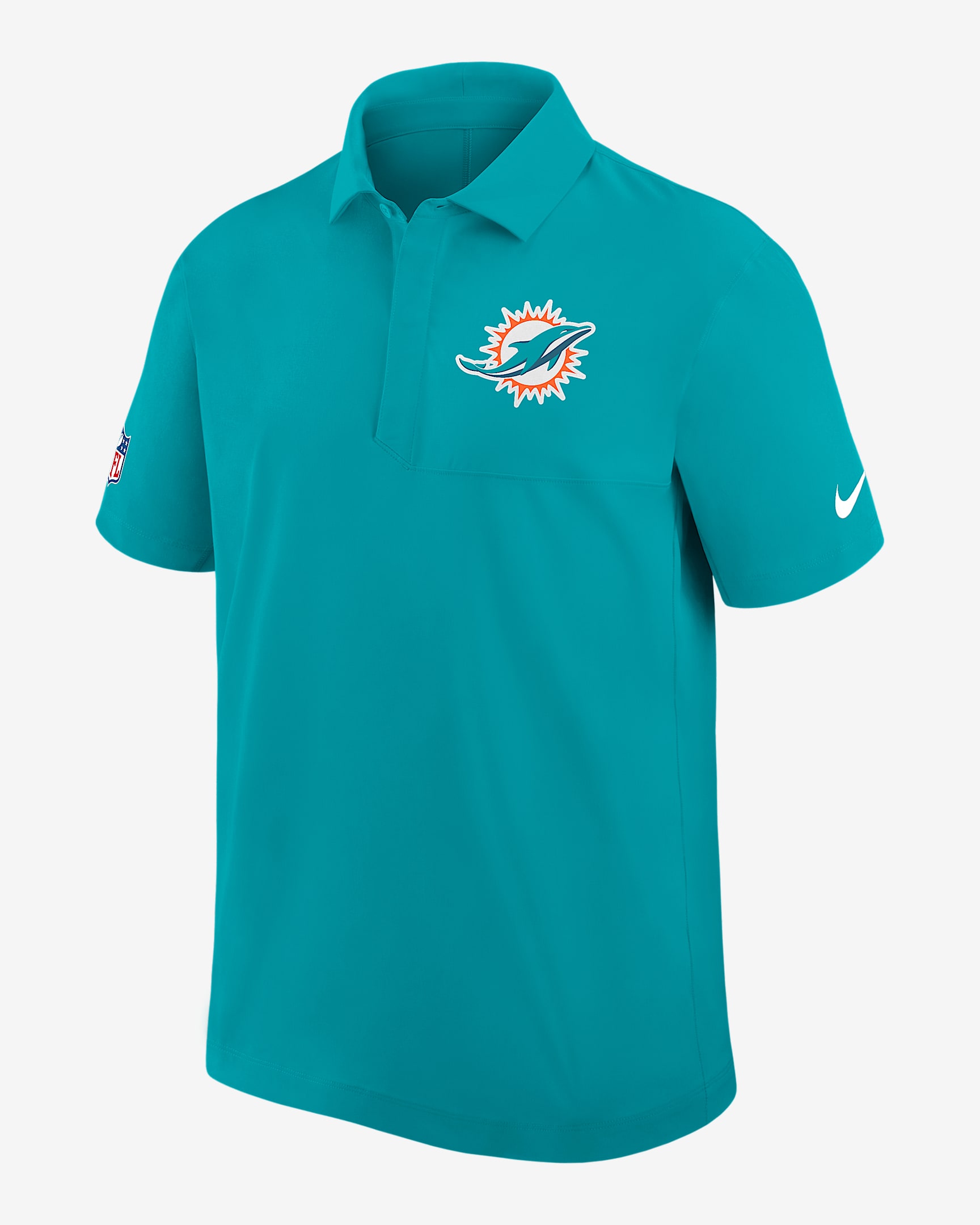 Miami Dolphins City Pride Sideline Men's Nike Dri-FIT NFL Polo - Aqua