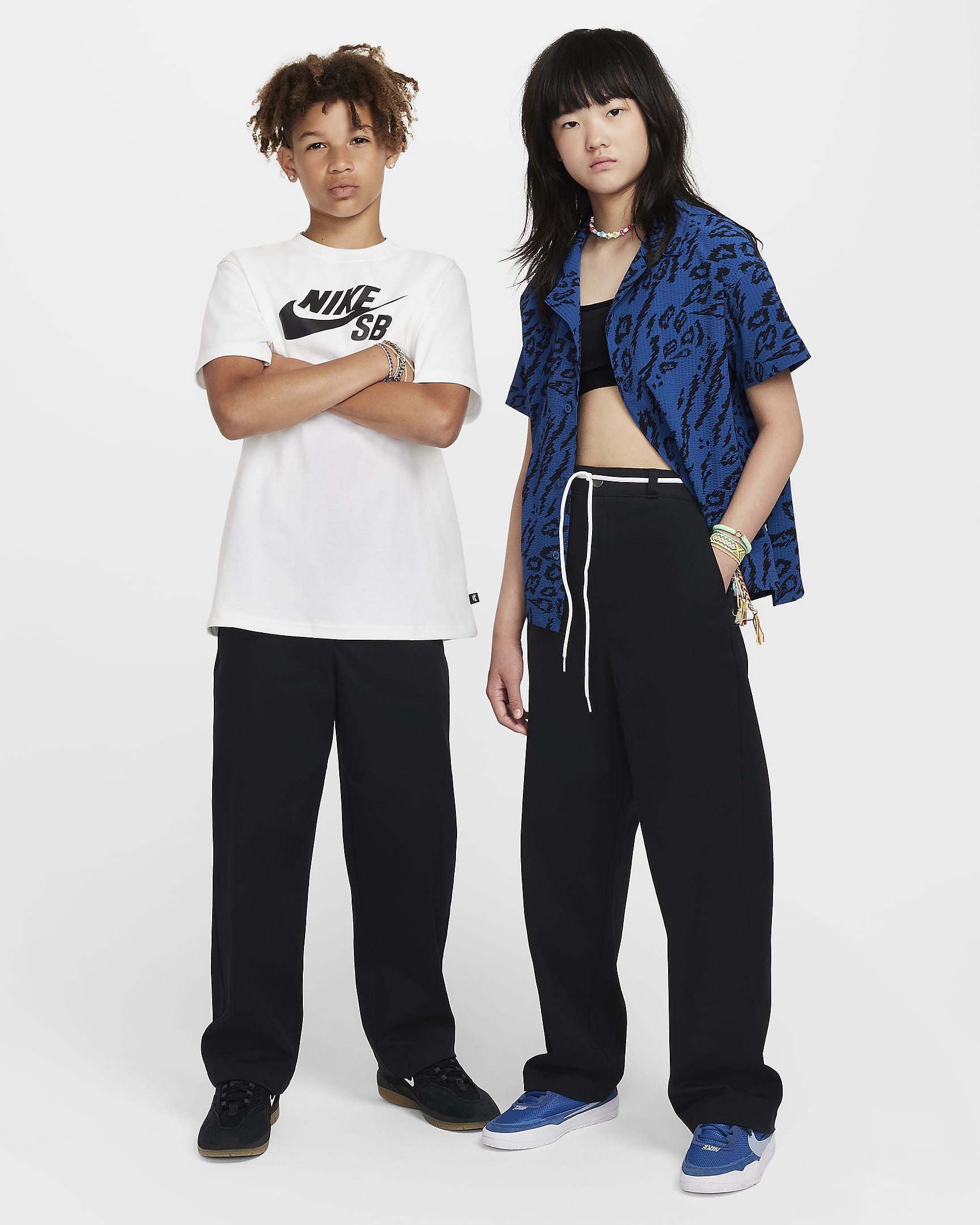 Nike SB Big Kids' Chino Skate Pants - Black/Anthracite