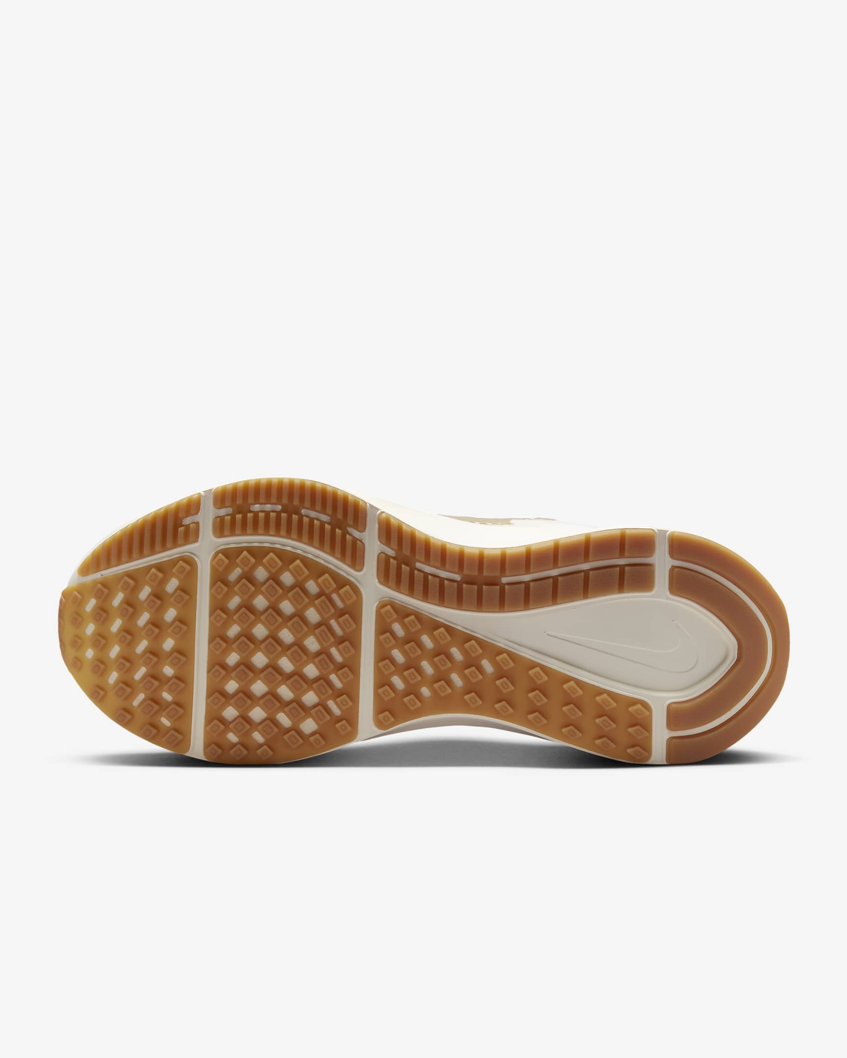 Tenis de correr en pavimento para mujer Nike Structure 25 - Fantasma/Blanco/Marrón claro goma/Oro metalizado