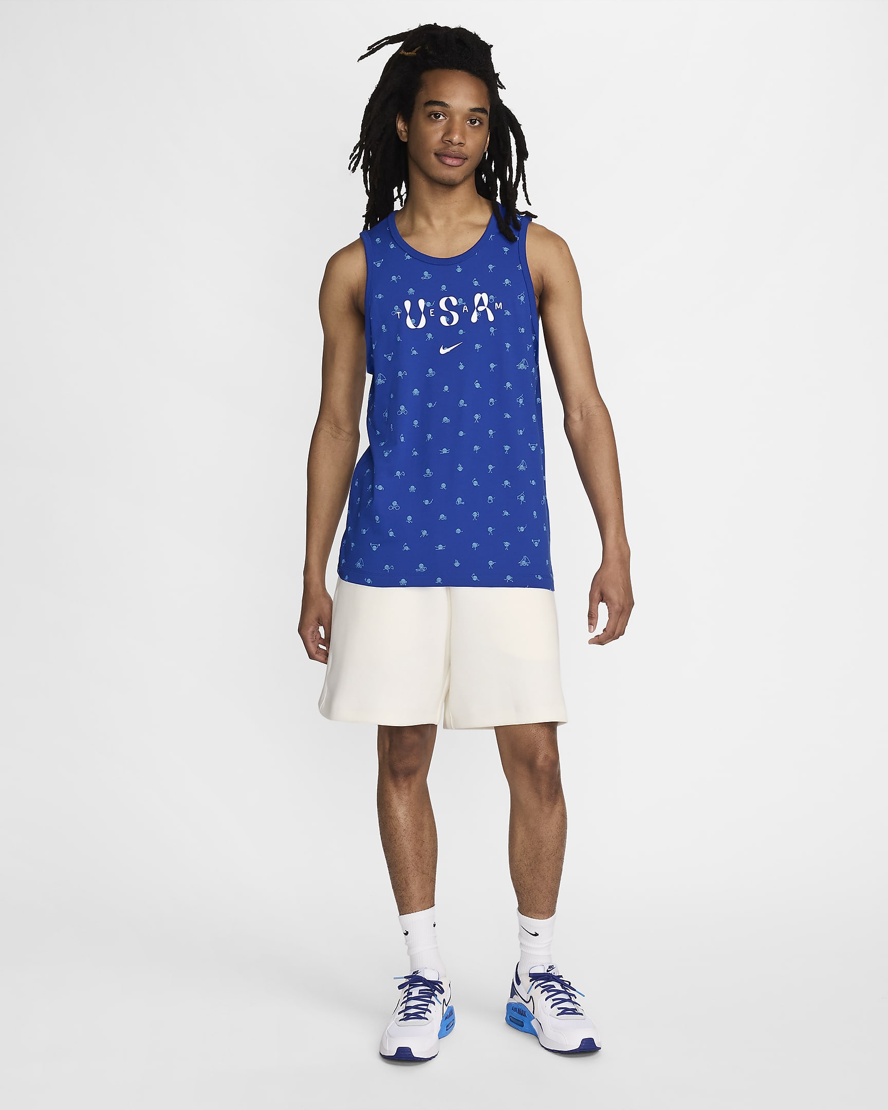 USA Club Men's Nike Tank - Old Royal