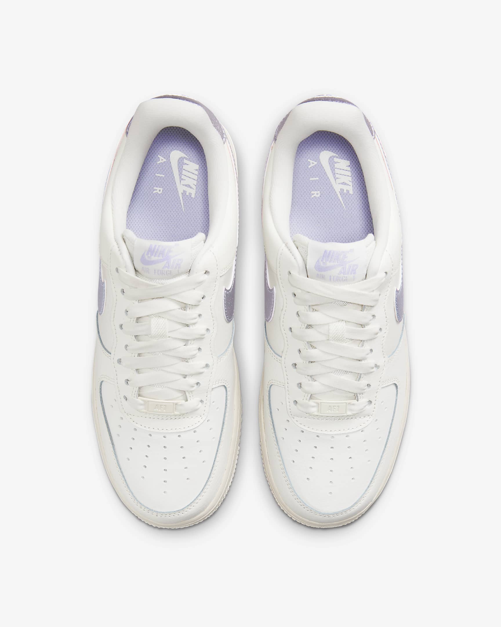 Calzado para mujer Nike Air Force 1 '07 - Vela/Morado oxígeno