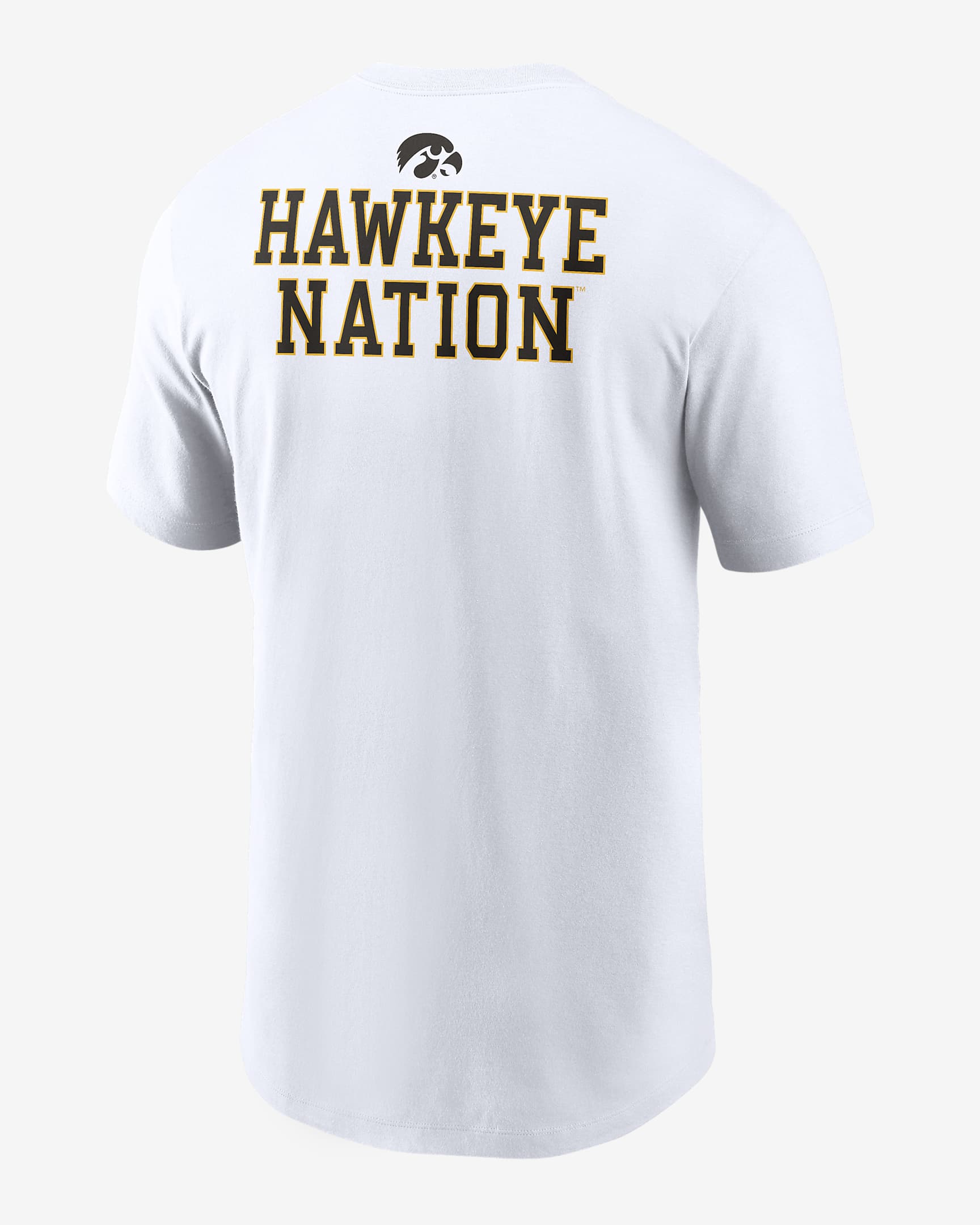 Iowa Hawkeyes Blitz Men's Nike College T-Shirt - White