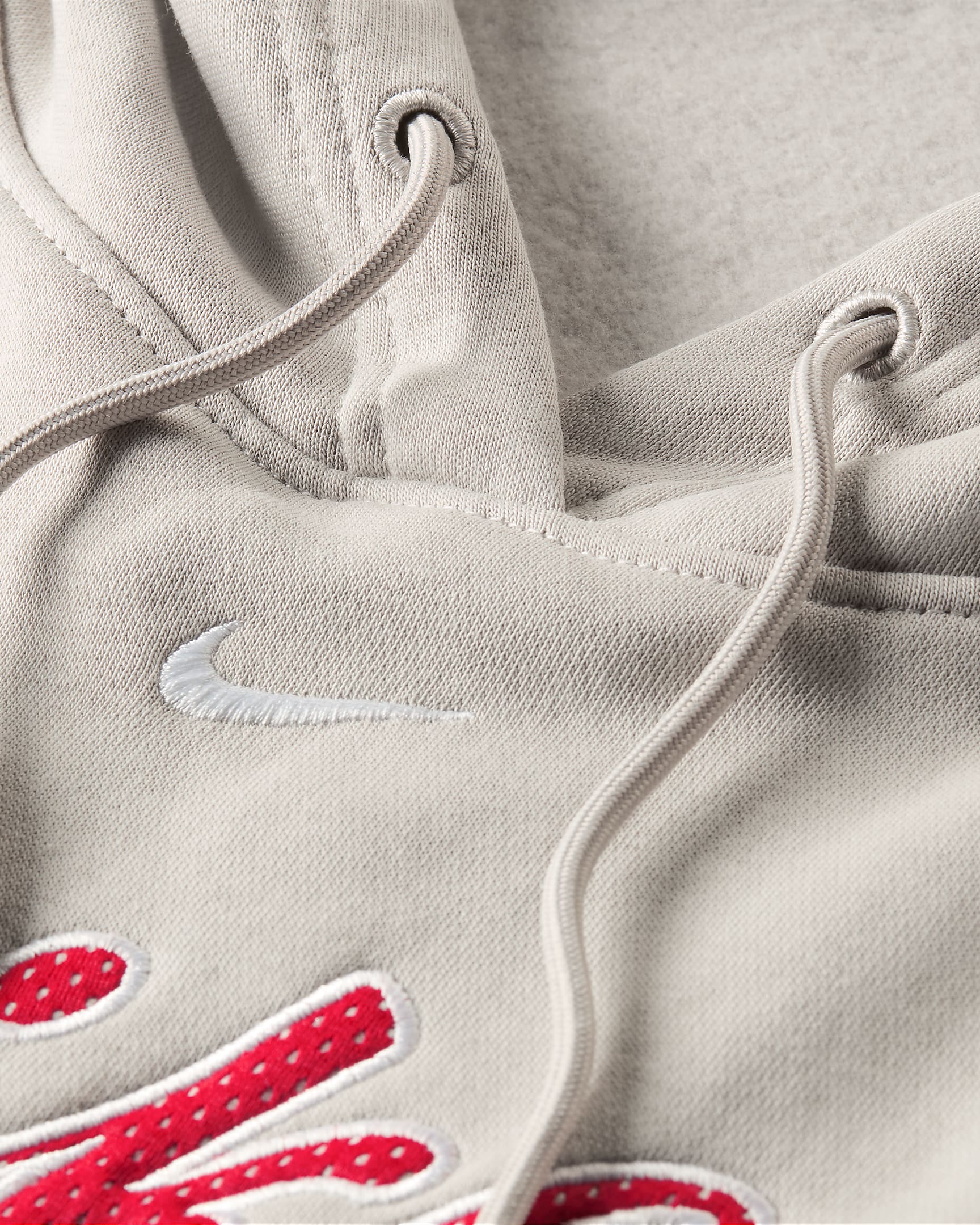 Nike Sportswear Phoenix Fleece hoodie voor dames - Light Iron Ore