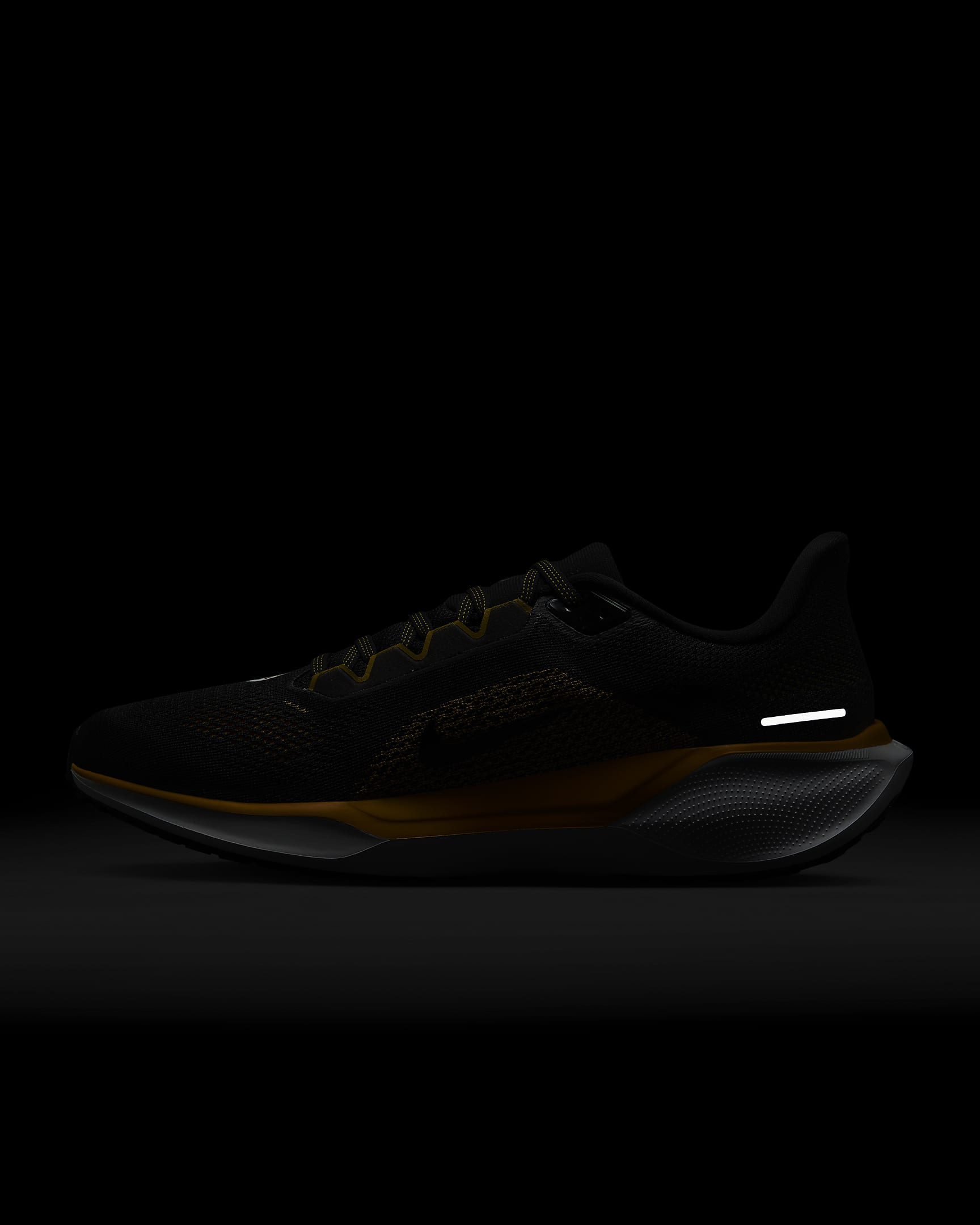 Tenis de correr en pavimento para hombre Nike Pegasus 41 NFL Pittsburgh Steelers - Negro/Blanco/Oro universitario/Blanco