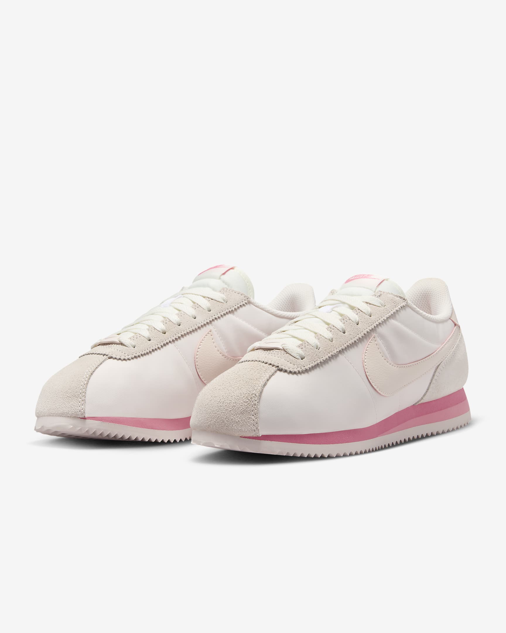 Nike Cortez Leather Zapatillas - Mujer - Rosa suave claro/Rosa suave claro/Coral Chalk/Rosa suave claro