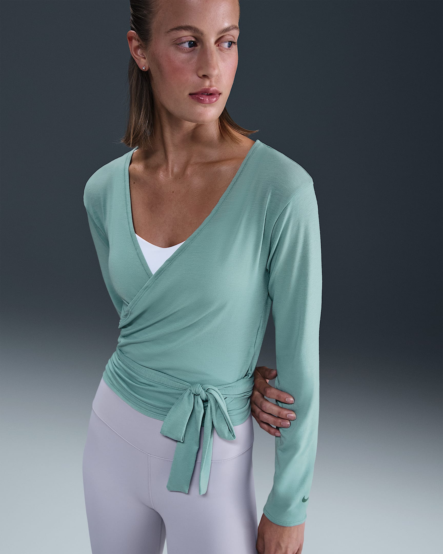 Haut Dri-FIT Nike One Relaxed pour femme - Cannon/Bicoastal