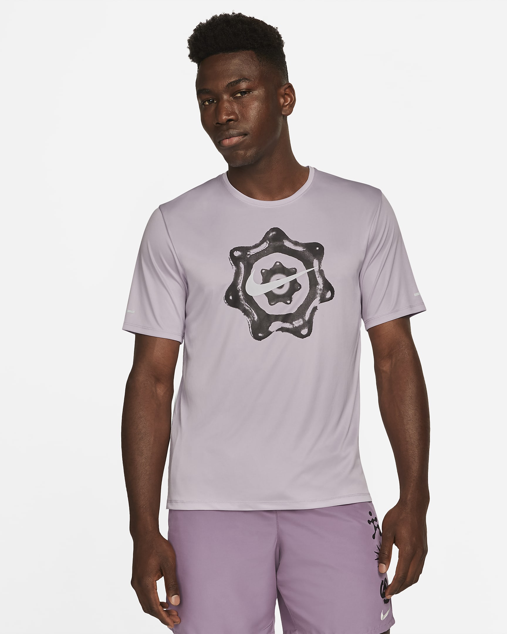 Playera de running de manga corta para hombre Nike Dri-FIT Wild Run Miler - Muñeca