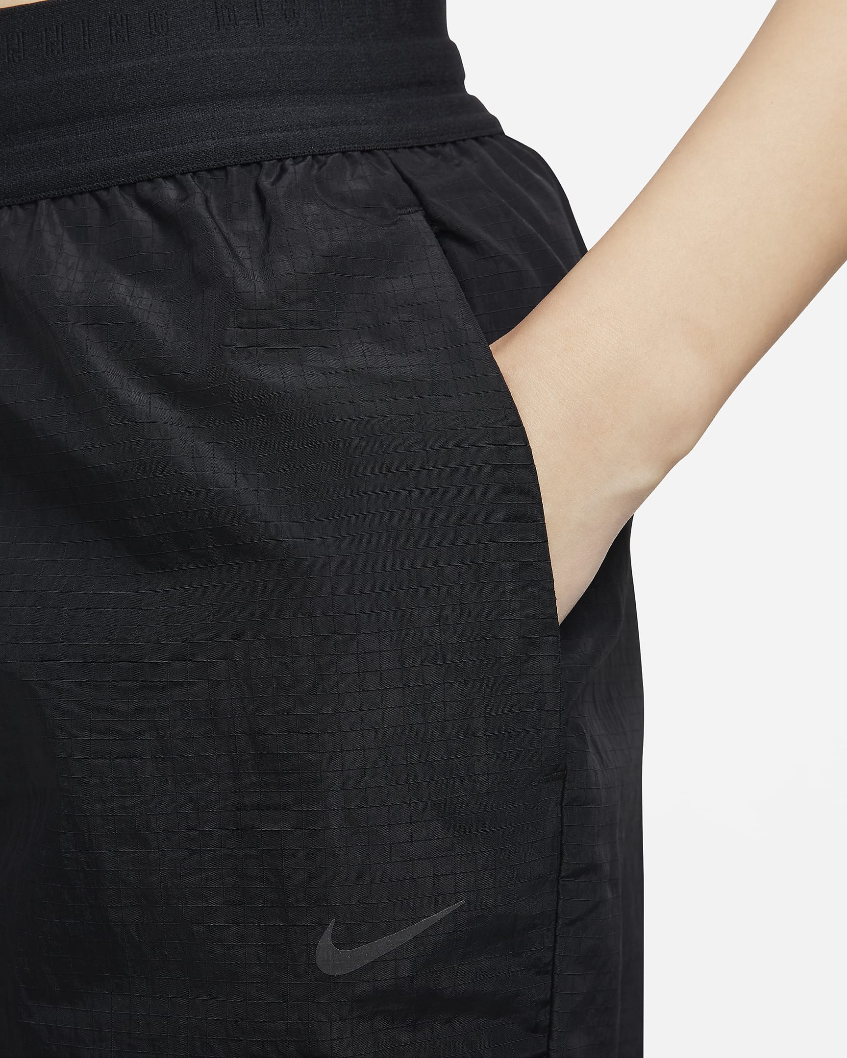 Nike Running Division Women's Repel Mid-Rise Pants - Black/Black