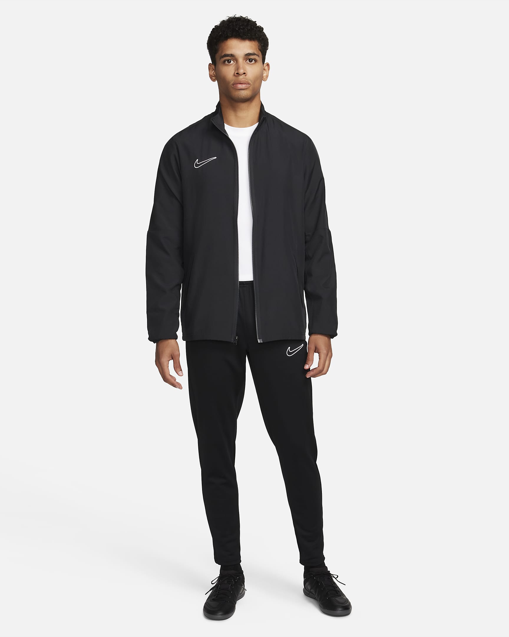 Veste de foot Nike Dri-FIT Academy pour homme - Noir/Noir/Blanc