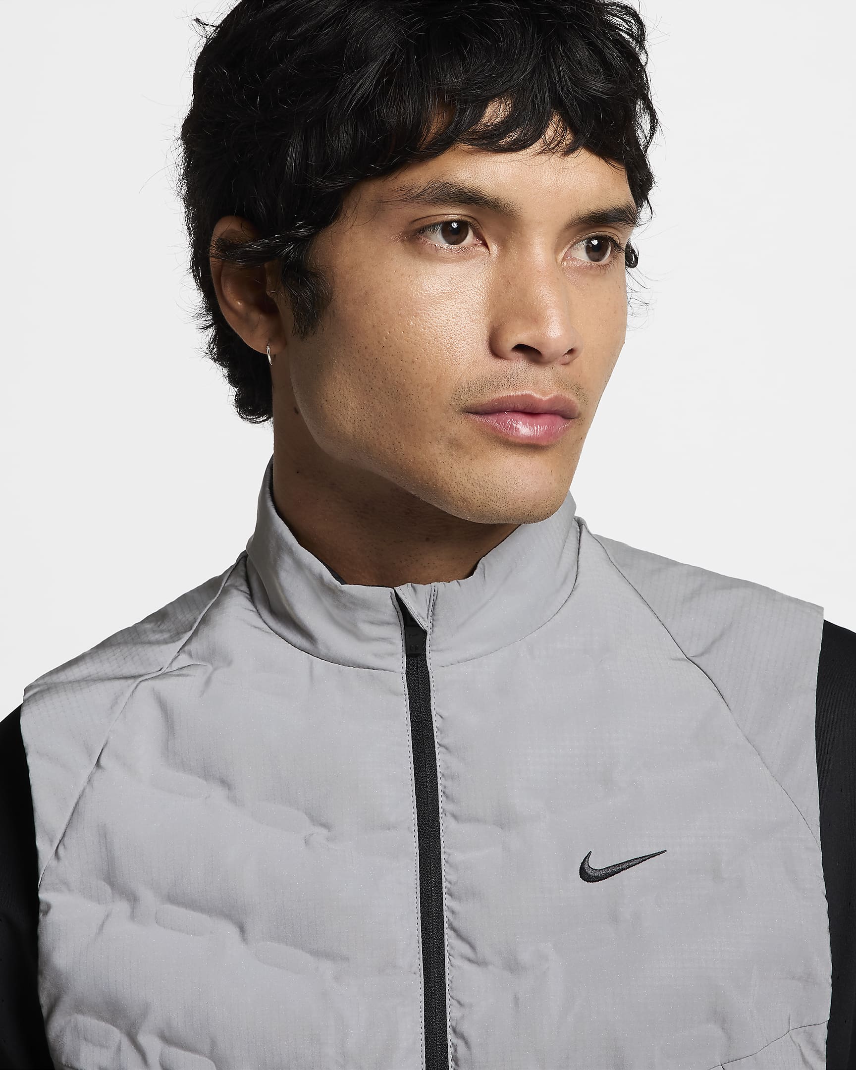 Nike Running Division Men's Therma-FIT ADV Running Vest - Reflect Silver