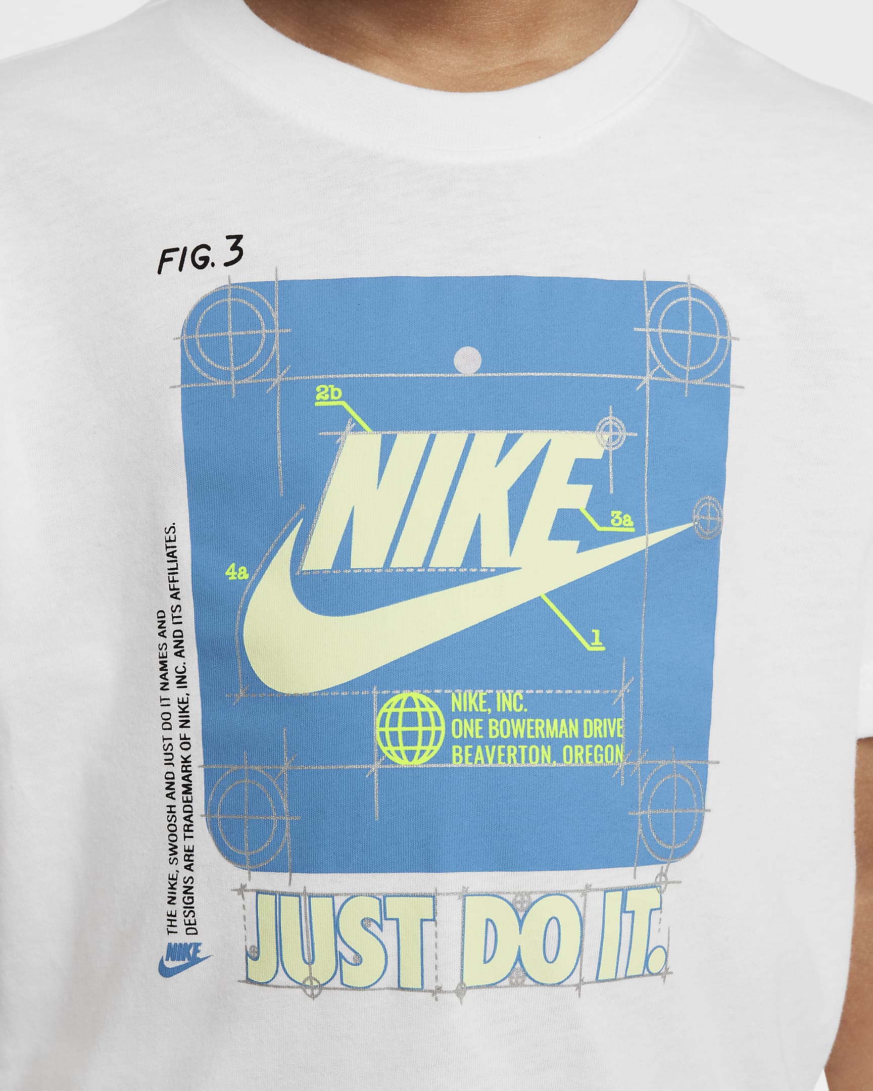 T-shirt Future Utility Nike pour enfant - Blanc