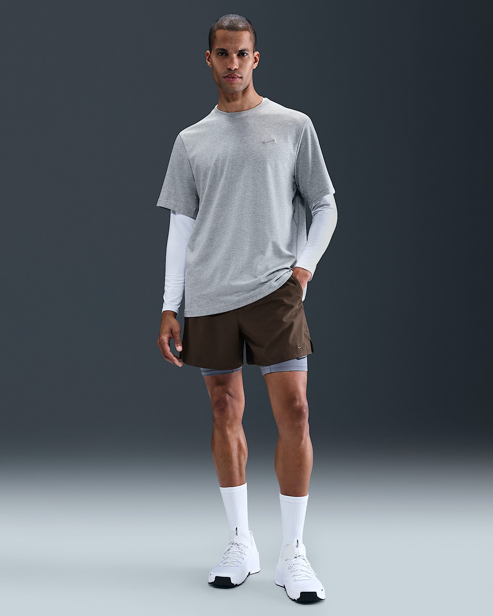 Nike Unlimited Men's Dri-FIT 5" Unlined Versatile Shorts - Baroque Brown/Black/Baroque Brown