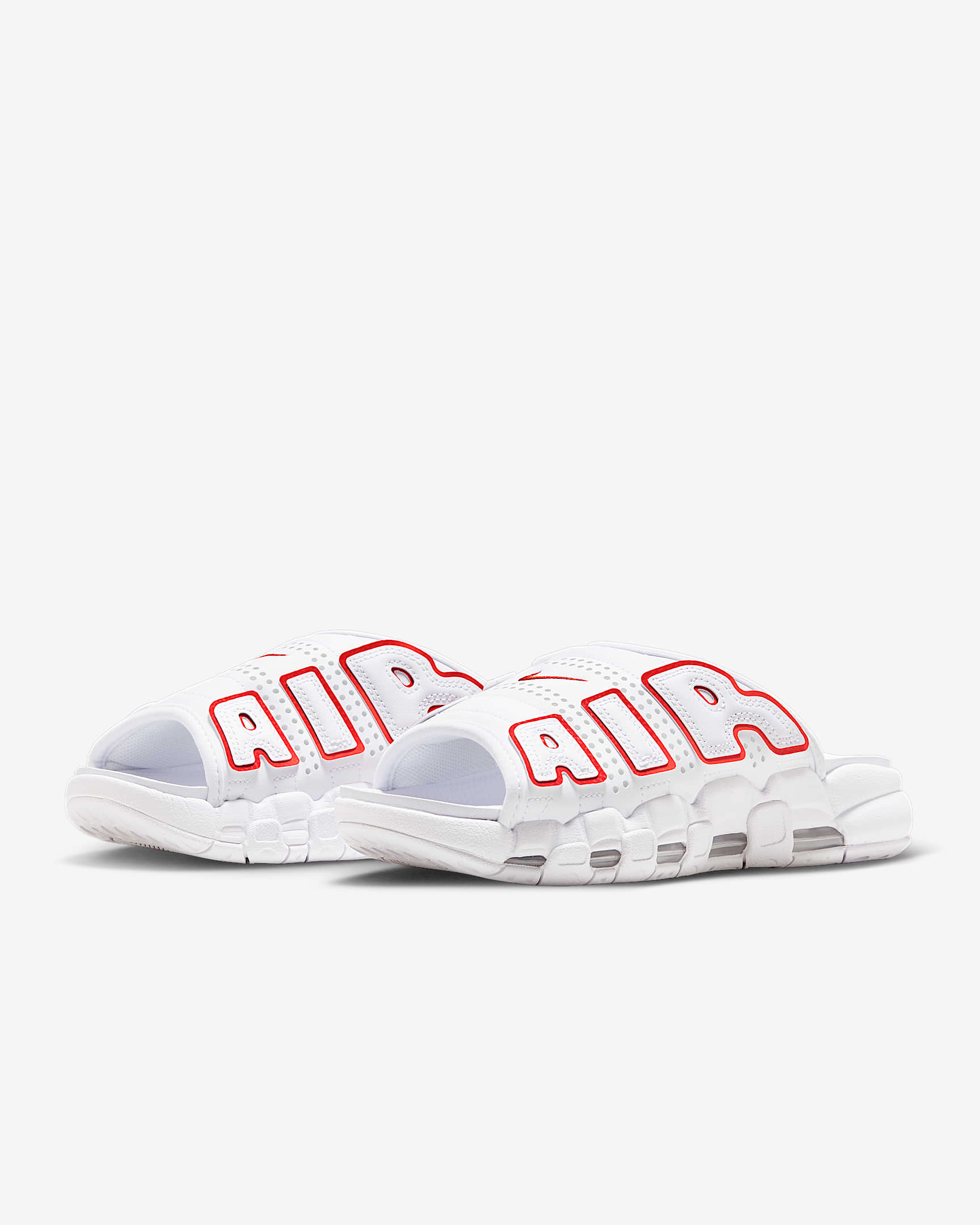 Nike Air More Uptempo Women's Slides. Nike ID