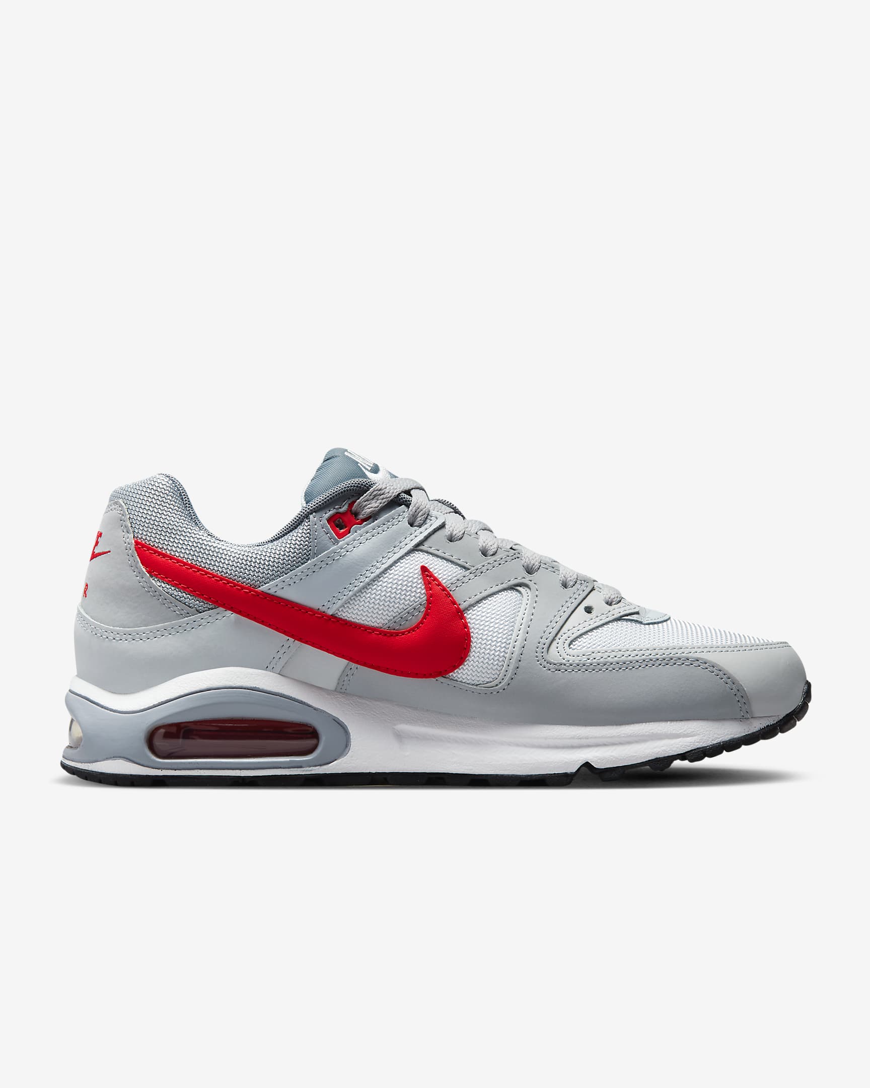 Nike Air Max Command Men's Shoes - White/Pure Platinum/Cool Grey/University Red