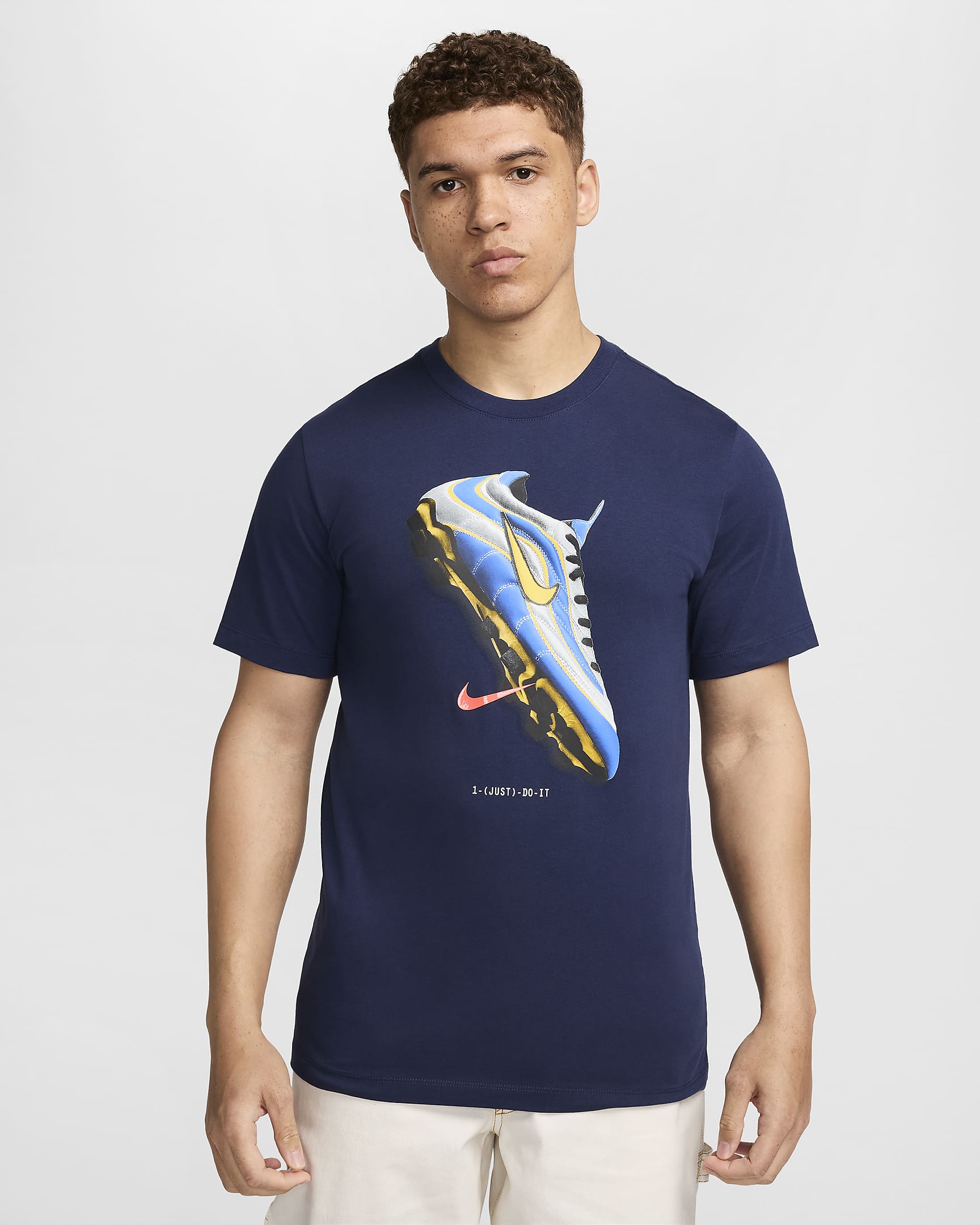 Nike Men's Soccer T-Shirt - Midnight Navy