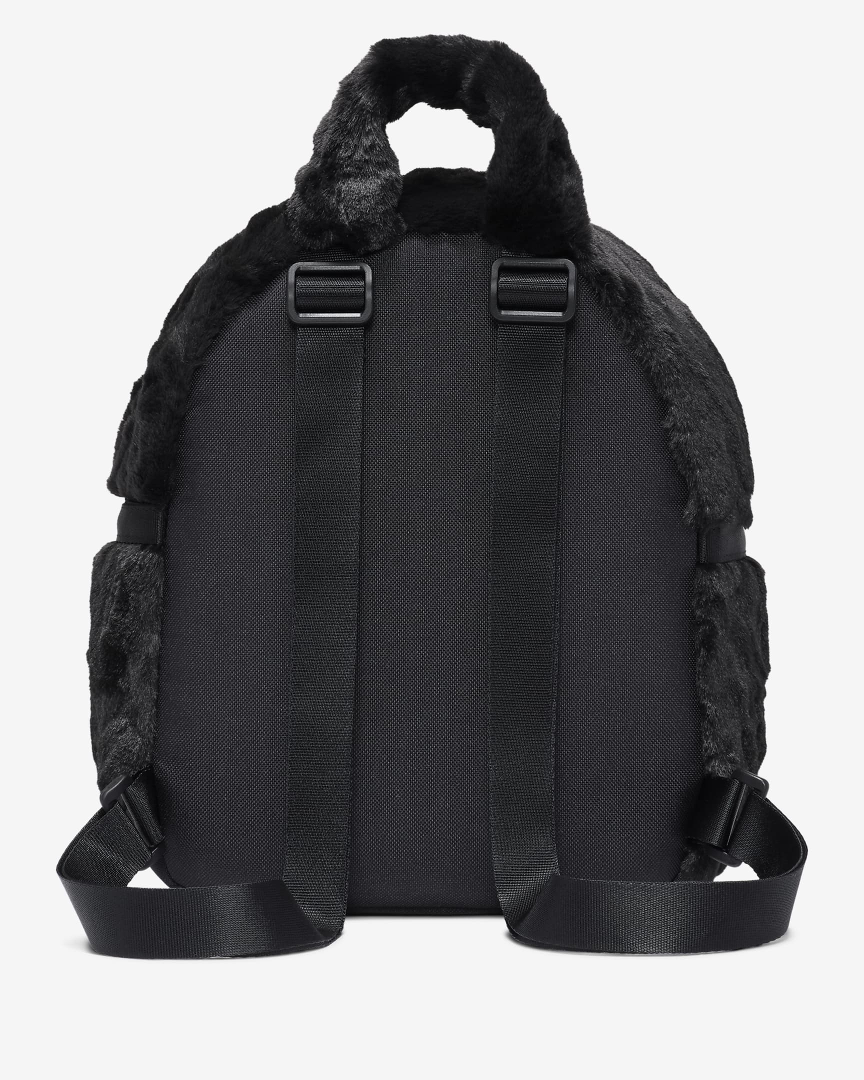 Nike Sportswear Futura Faux Fur Mini Backpack (6L) - Black/Black/Black