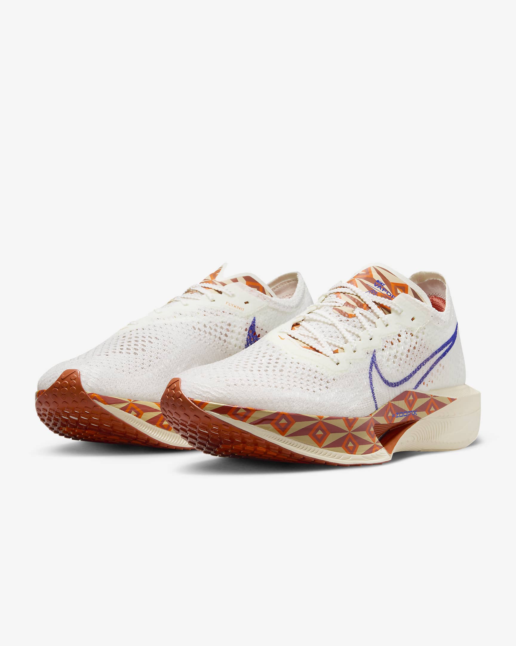 Tenis de carrera en carretera para hombre Nike Vaporfly 3 Premium - Vela/Naranja seguridad/Amanecer quemado/Hiperroyal