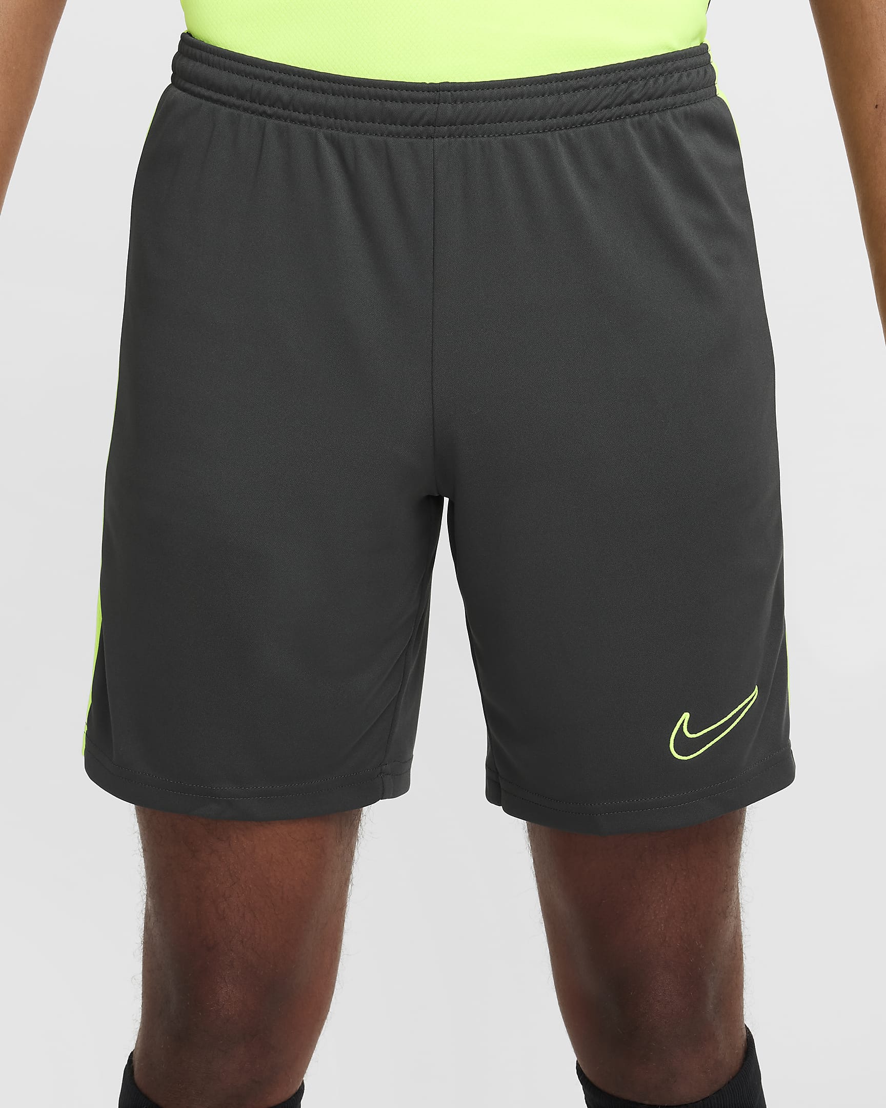 Nike Dri-FIT Academy Men's Dri-FIT Football Shorts - Anthracite/Volt/Volt