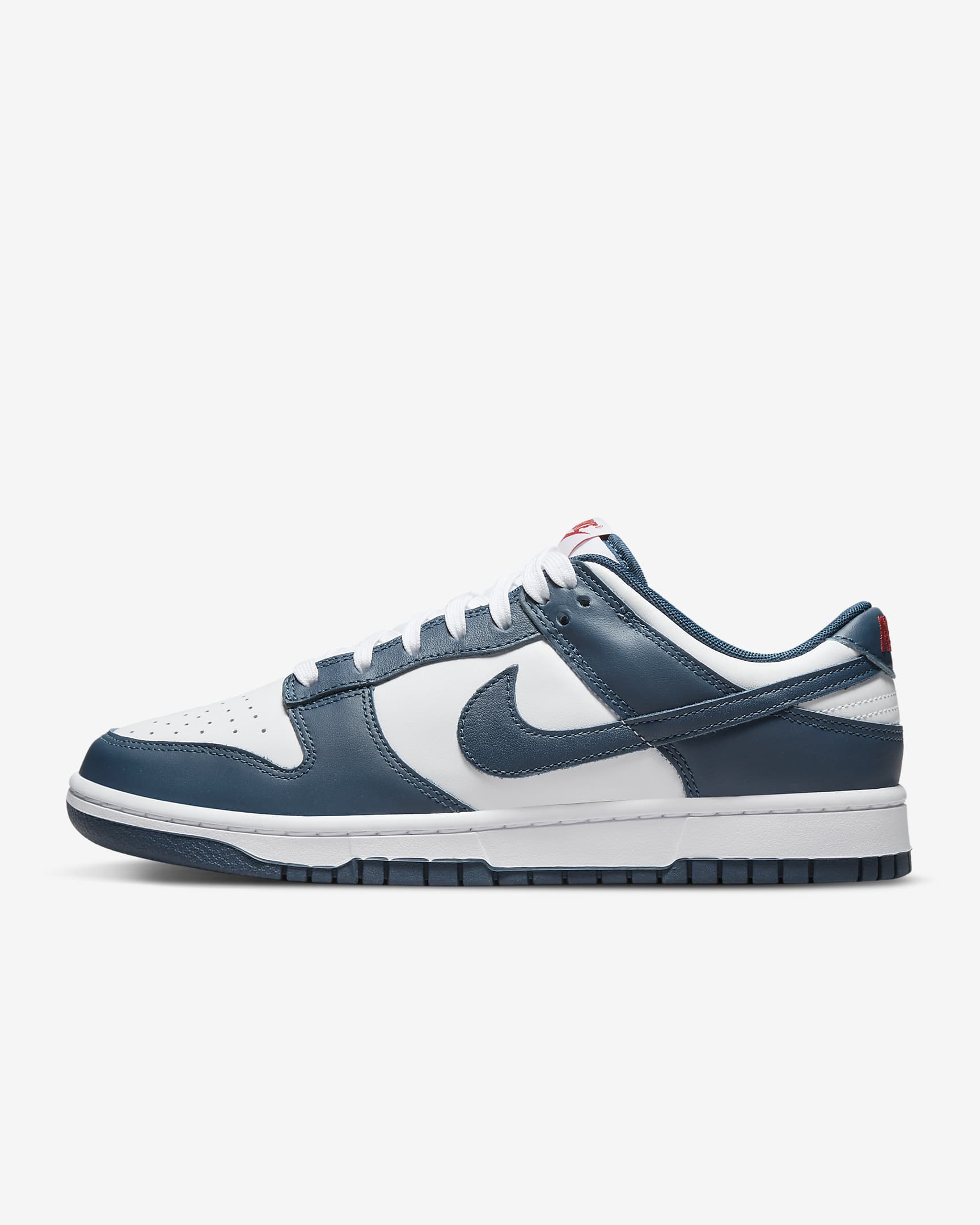 Sapatilhas Nike Dunk Low Retro para homem - Azul Valerian/Branco/Vermelho University/Azul Valerian