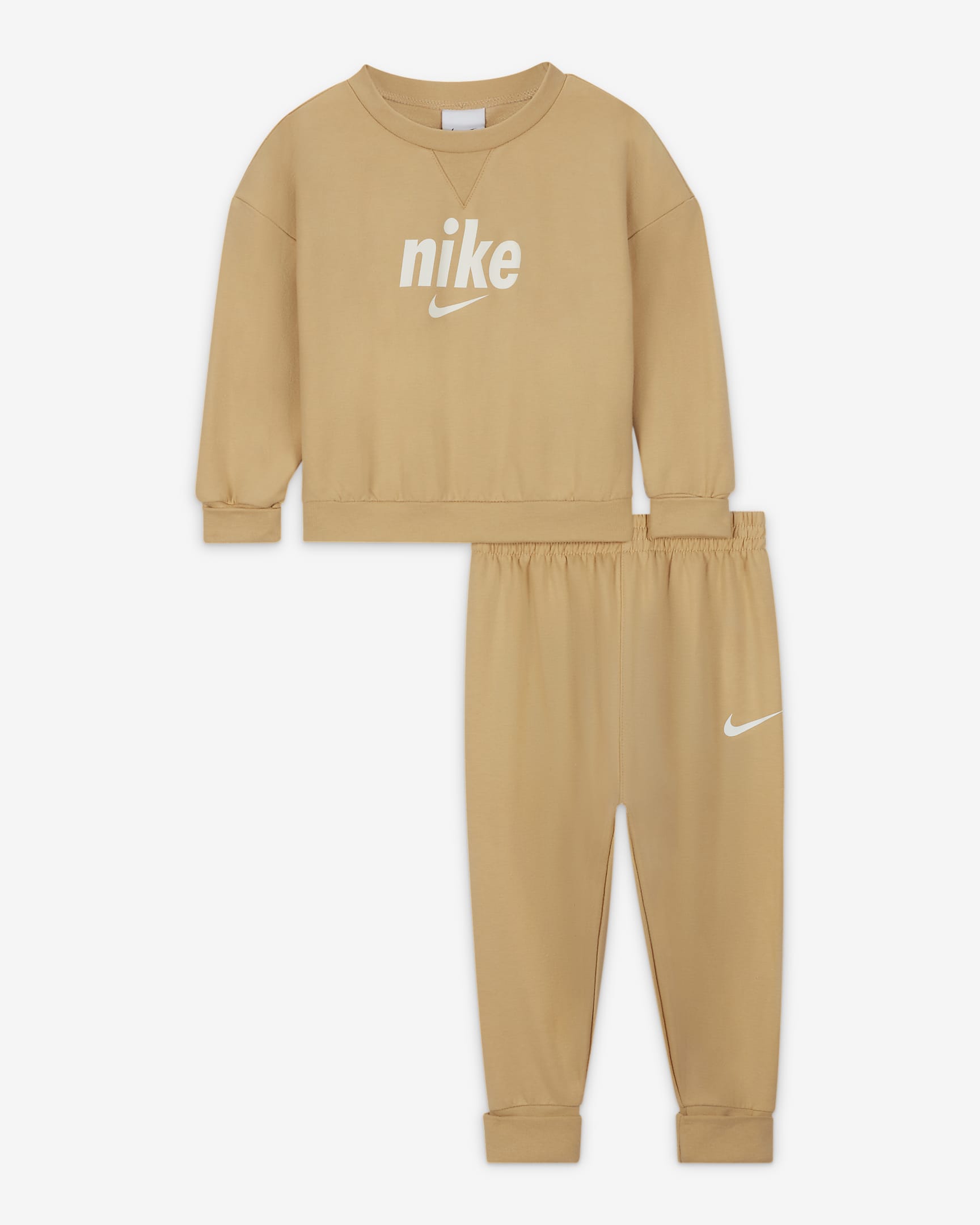 Nike Baby (12-24M) French Terry Crew and Pants Set