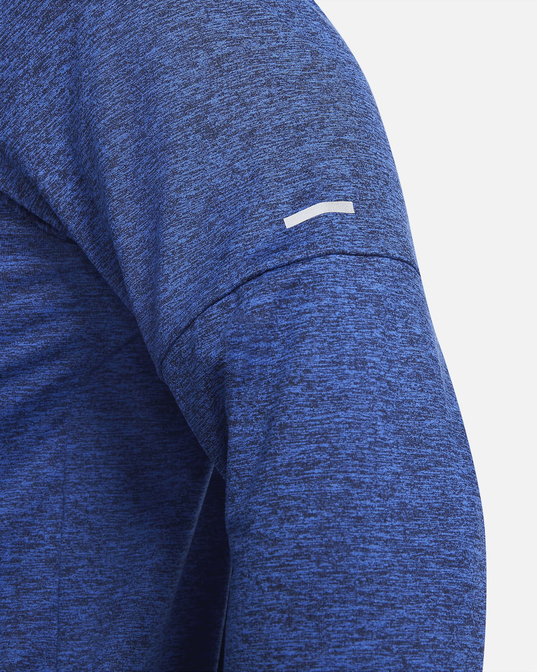 Nike Men's Dri-FIT 1/2-zip Running Top - Obsidian/Game Royal/Heather